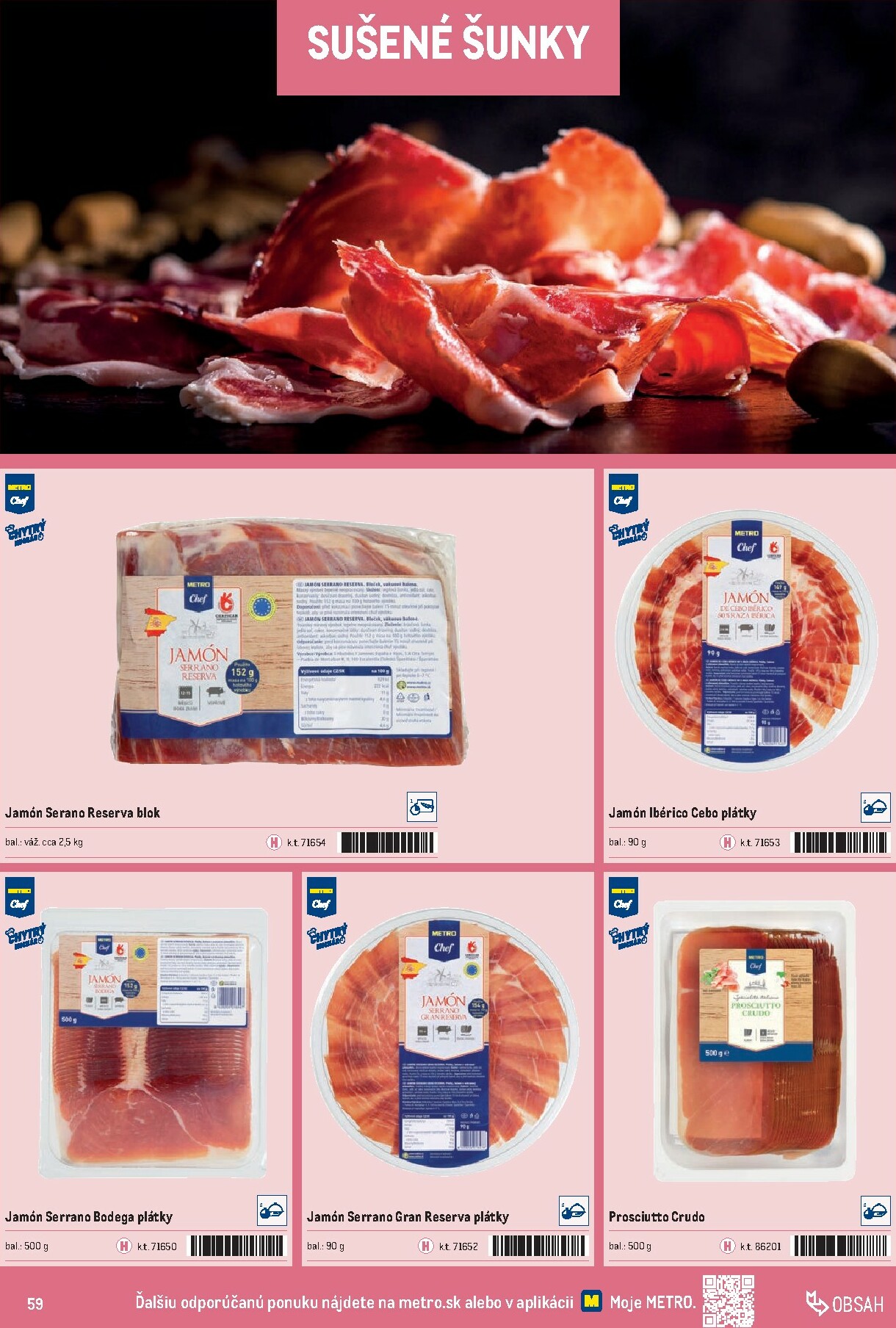 metro - Leták Metro - Katalóg vlastných značiek METRO platný od 01.10. do 31.12. - page: 59 metro - Leták Metro - Katalóg vlastných značiek METRO platný od 01.10. do 31.12. - page: 59