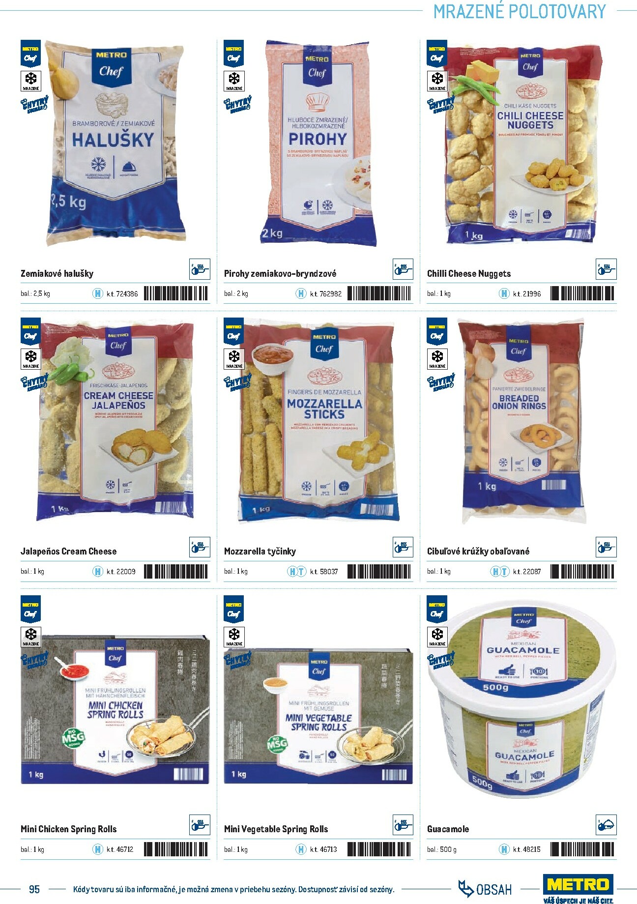 metro - Leták Metro - Katalóg vlastných značiek METRO platný od 01.10. do 31.12. - page: 95 metro - Leták Metro - Katalóg vlastných značiek METRO platný od 01.10. do 31.12. - page: 95