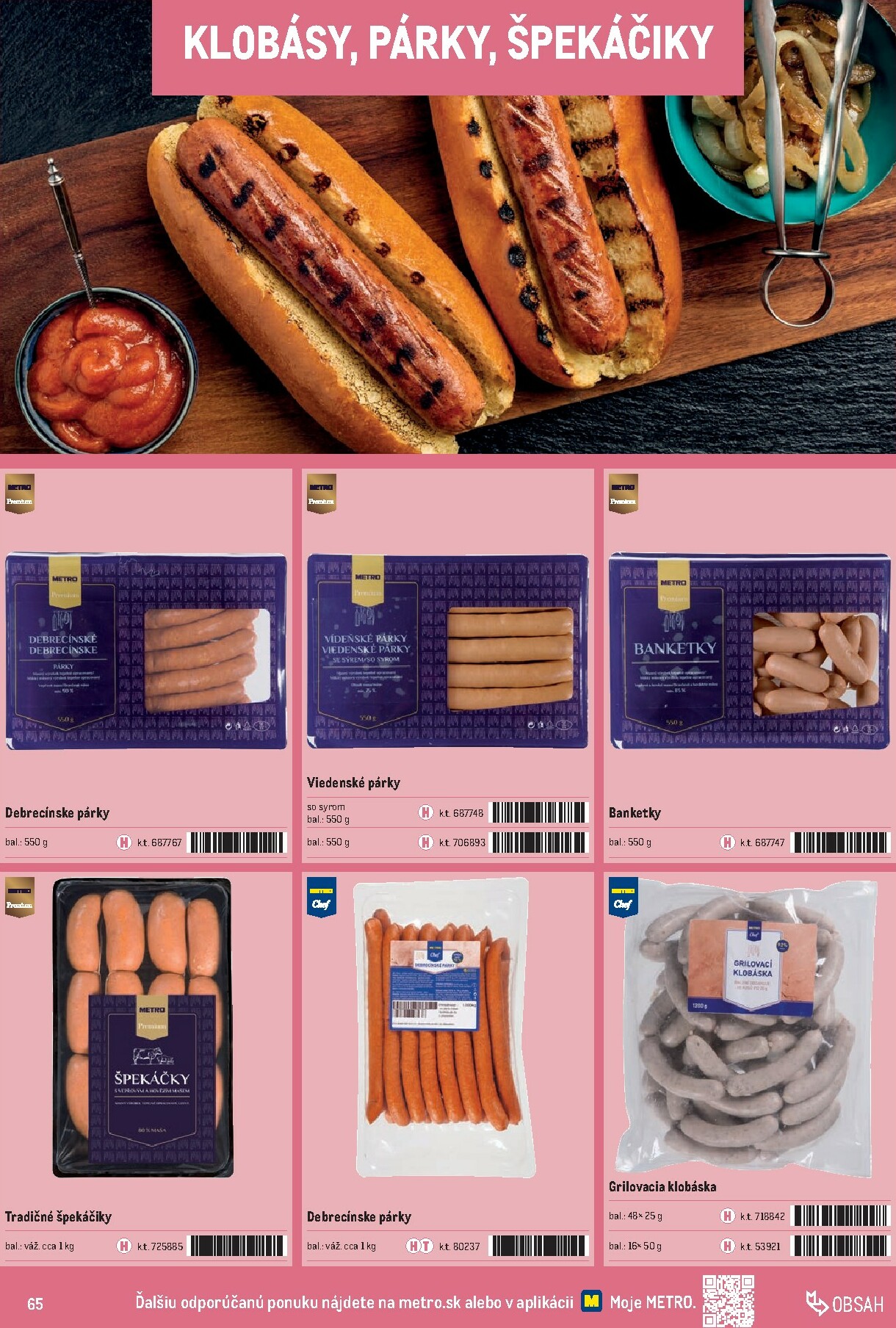 metro - Leták Metro - Katalóg vlastných značiek METRO platný od 01.10. do 31.12. - page: 65 metro - Leták Metro - Katalóg vlastných značiek METRO platný od 01.10. do 31.12. - page: 65