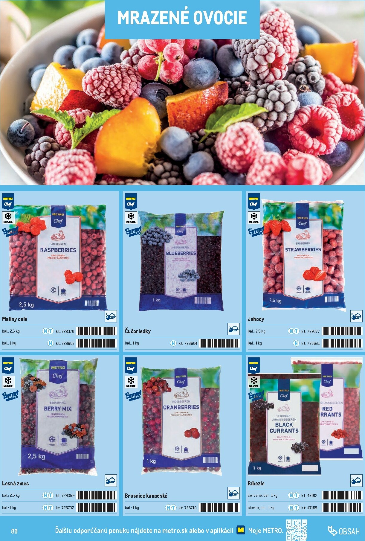 metro - Leták Metro - Katalóg vlastných značiek METRO platný od 01.10. do 31.12. - page: 89 metro - Leták Metro - Katalóg vlastných značiek METRO platný od 01.10. do 31.12. - page: 89