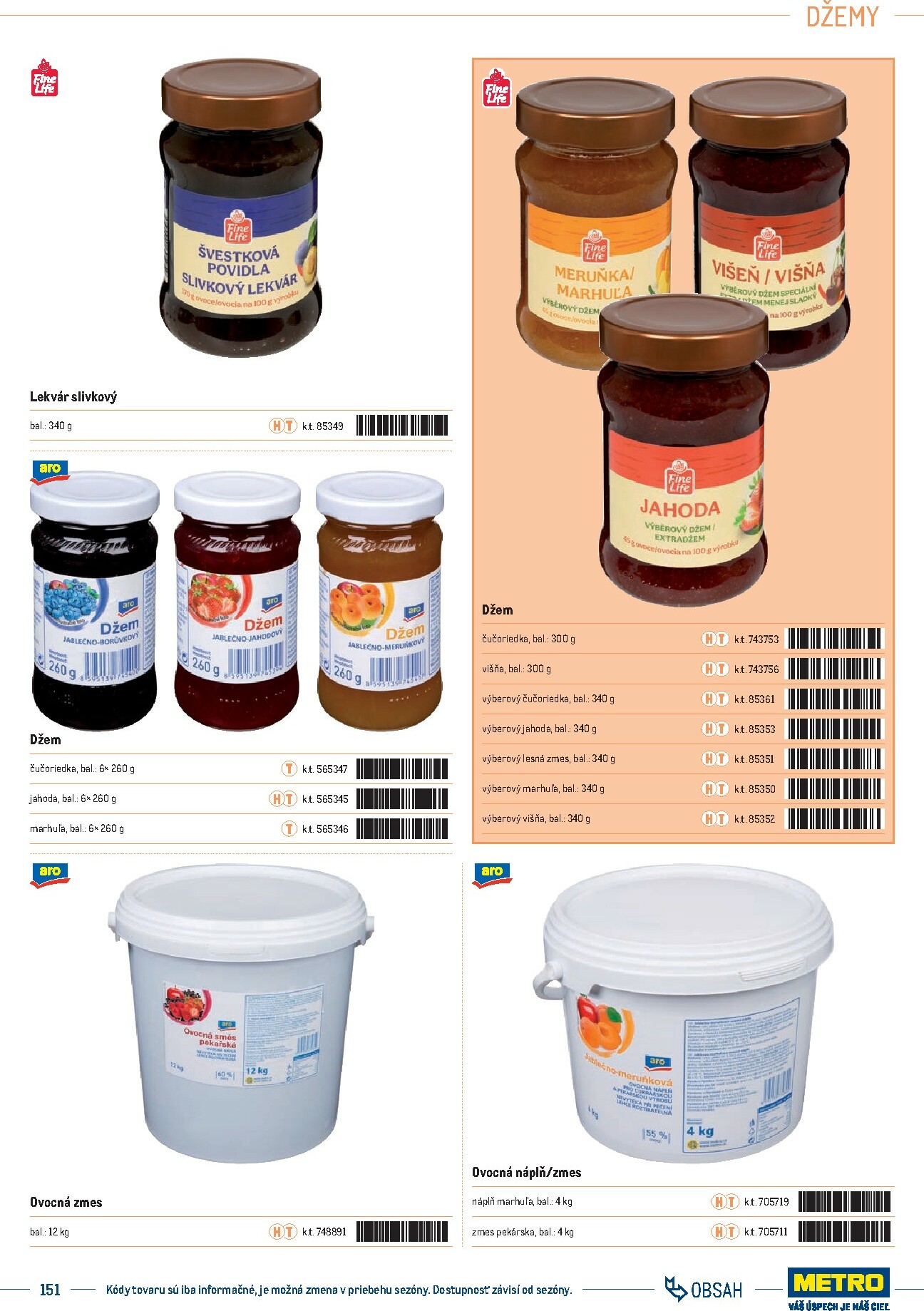 metro - Leták Metro - Katalóg vlastných značiek METRO platný od 01.10. do 31.12. - page: 151 metro - Leták Metro - Katalóg vlastných značiek METRO platný od 01.10. do 31.12. - page: 151