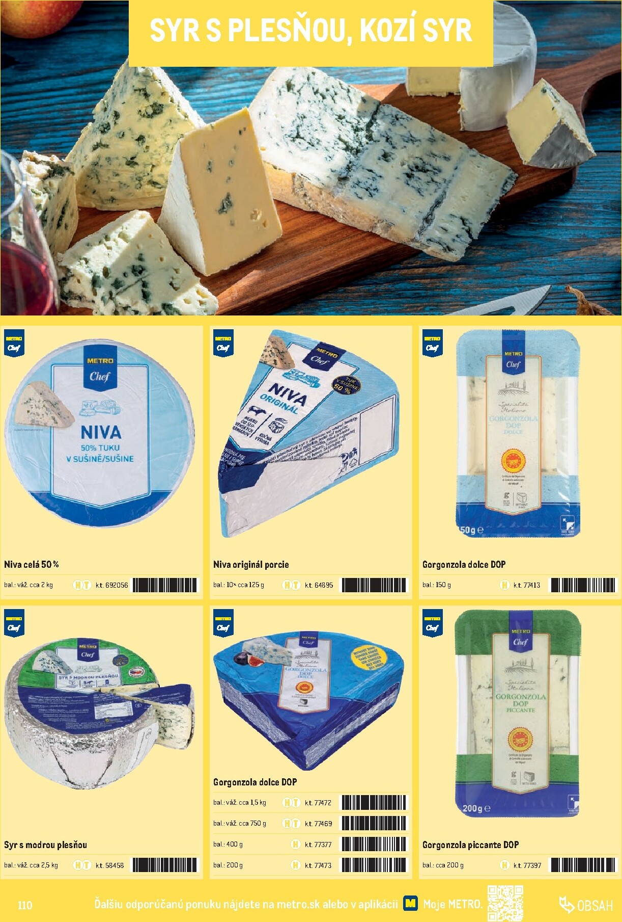 metro - Leták Metro - Katalóg vlastných značiek METRO platný od 01.10. do 31.12. - page: 110 metro - Leták Metro - Katalóg vlastných značiek METRO platný od 01.10. do 31.12. - page: 110