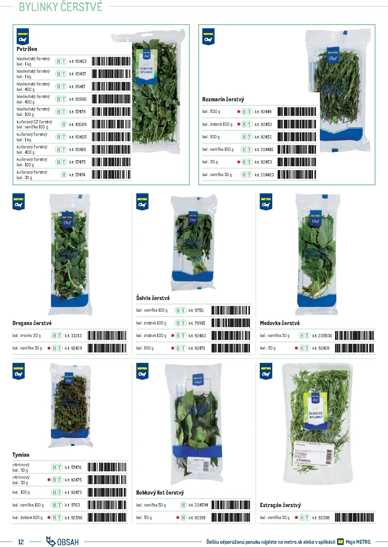 metro - Leták Metro - Katalóg vlastných značiek METRO platný od 01.10. do 31.12. - page: 12 metro - Leták Metro - Katalóg vlastných značiek METRO platný od 01.10. do 31.12. - page: 12