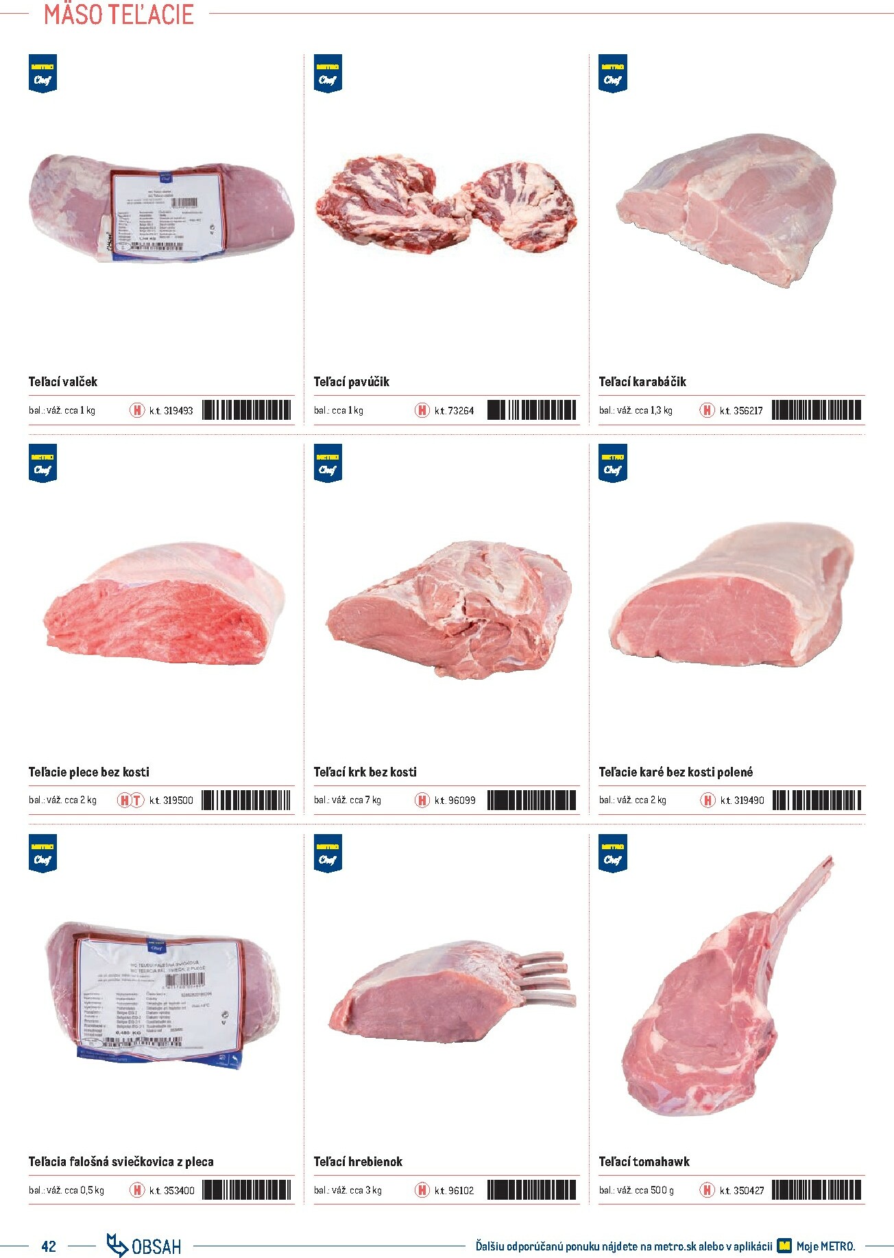 metro - Leták Metro - Katalóg vlastných značiek METRO platný od 01.10. do 31.12. - page: 42 metro - Leták Metro - Katalóg vlastných značiek METRO platný od 01.10. do 31.12. - page: 42