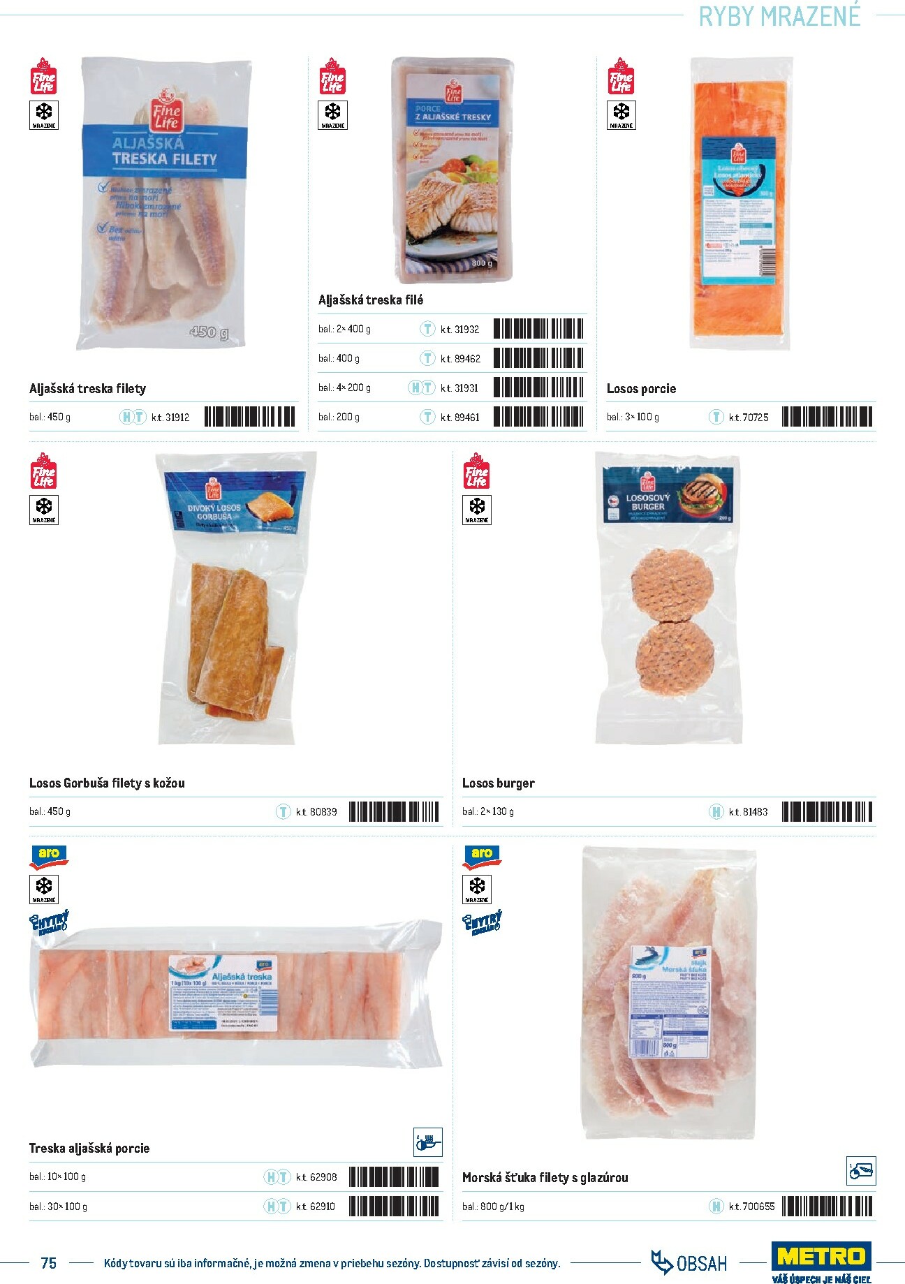 metro - Leták Metro - Katalóg vlastných značiek METRO platný od 01.10. do 31.12. - page: 75 metro - Leták Metro - Katalóg vlastných značiek METRO platný od 01.10. do 31.12. - page: 75