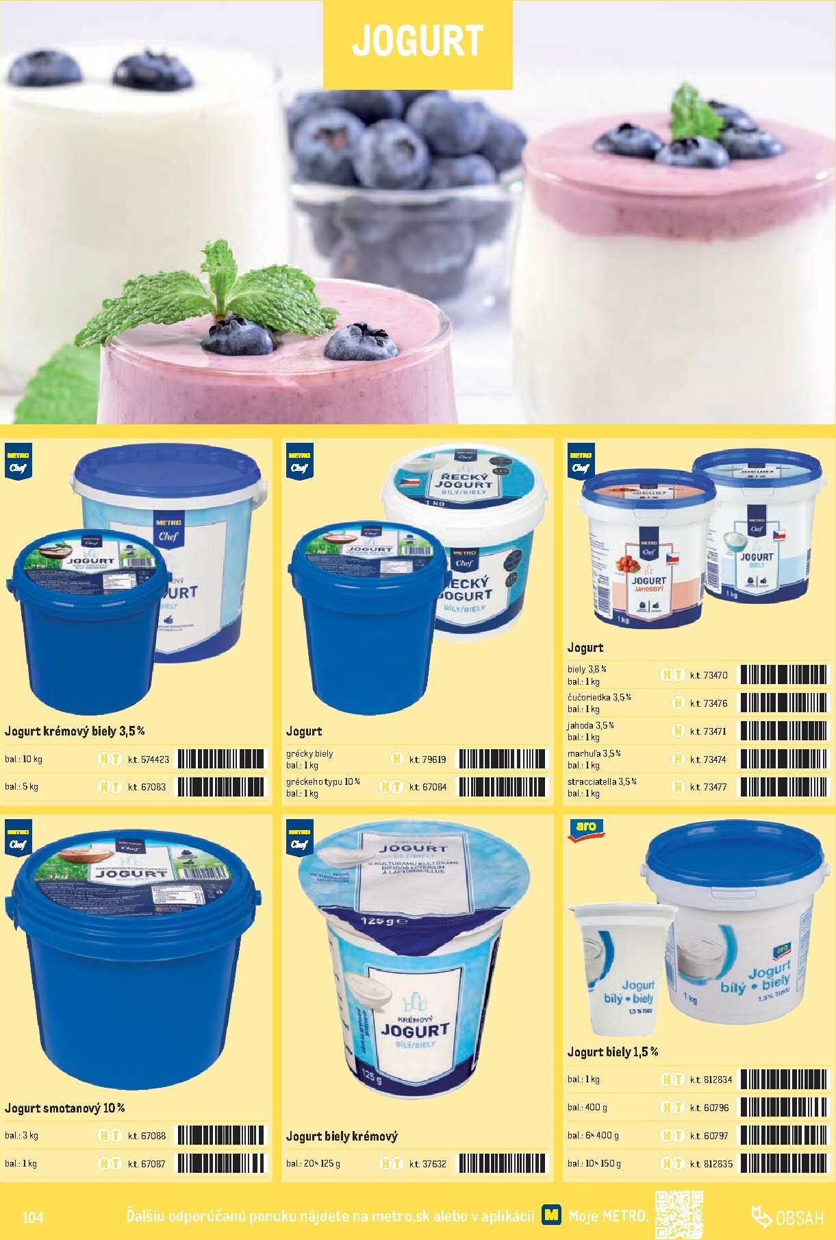 metro - Leták Metro - Katalóg vlastných značiek METRO platný od 01.10. do 31.12. - page: 104 metro - Leták Metro - Katalóg vlastných značiek METRO platný od 01.10. do 31.12. - page: 104