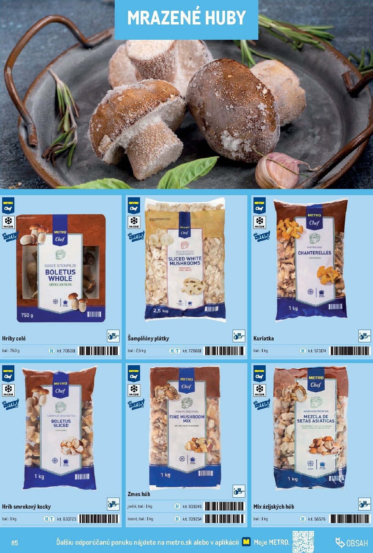 metro - Leták Metro - Katalóg vlastných značiek METRO platný od 01.10. do 31.12. - page: 85 metro - Leták Metro - Katalóg vlastných značiek METRO platný od 01.10. do 31.12. - page: 85