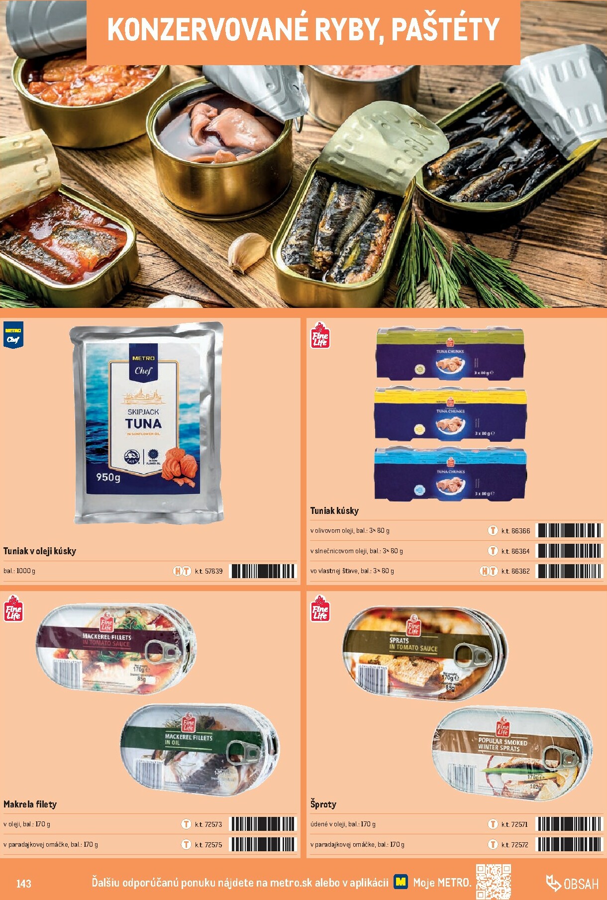metro - Leták Metro - Katalóg vlastných značiek METRO platný od 01.10. do 31.12. - page: 143 metro - Leták Metro - Katalóg vlastných značiek METRO platný od 01.10. do 31.12. - page: 143