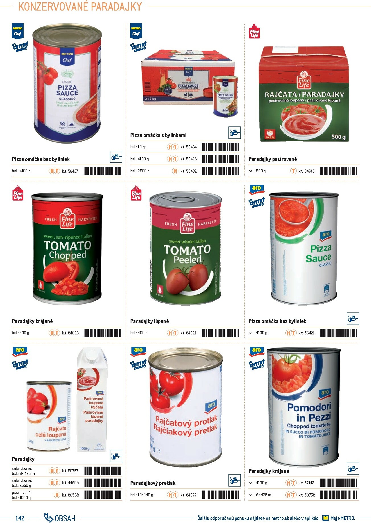 metro - Leták Metro - Katalóg vlastných značiek METRO platný od 01.10. do 31.12. - page: 142 metro - Leták Metro - Katalóg vlastných značiek METRO platný od 01.10. do 31.12. - page: 142