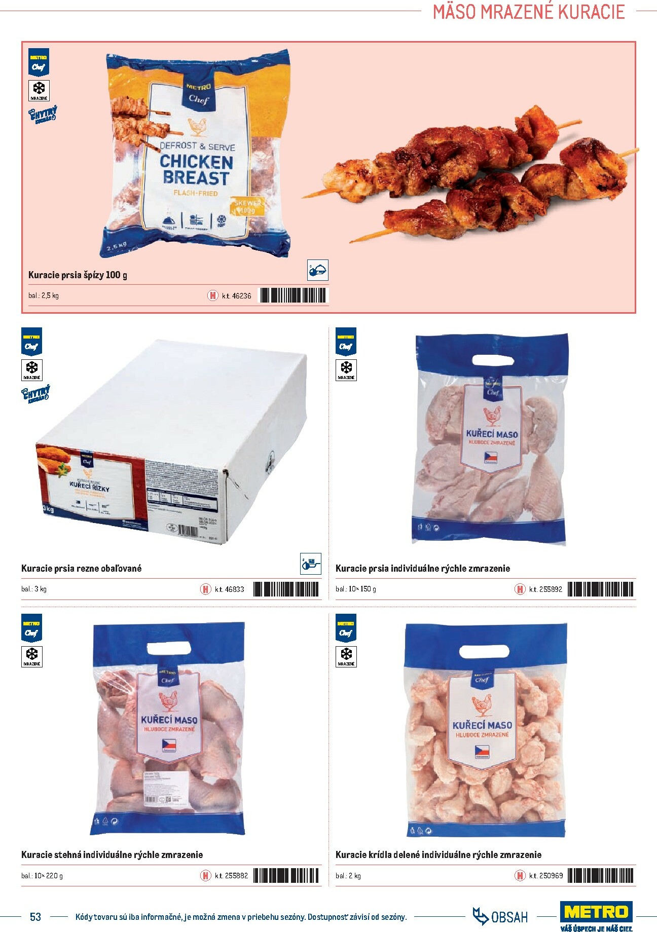 metro - Leták Metro - Katalóg vlastných značiek METRO platný od 01.10. do 31.12. - page: 53 metro - Leták Metro - Katalóg vlastných značiek METRO platný od 01.10. do 31.12. - page: 53