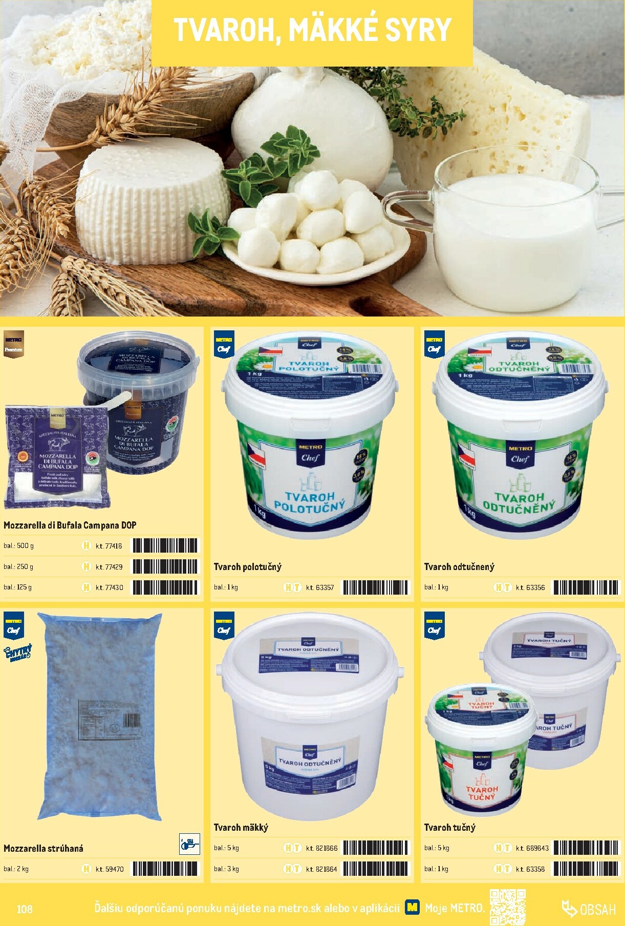 metro - Leták Metro - Katalóg vlastných značiek METRO platný od 01.10. do 31.12. - page: 108 metro - Leták Metro - Katalóg vlastných značiek METRO platný od 01.10. do 31.12. - page: 108
