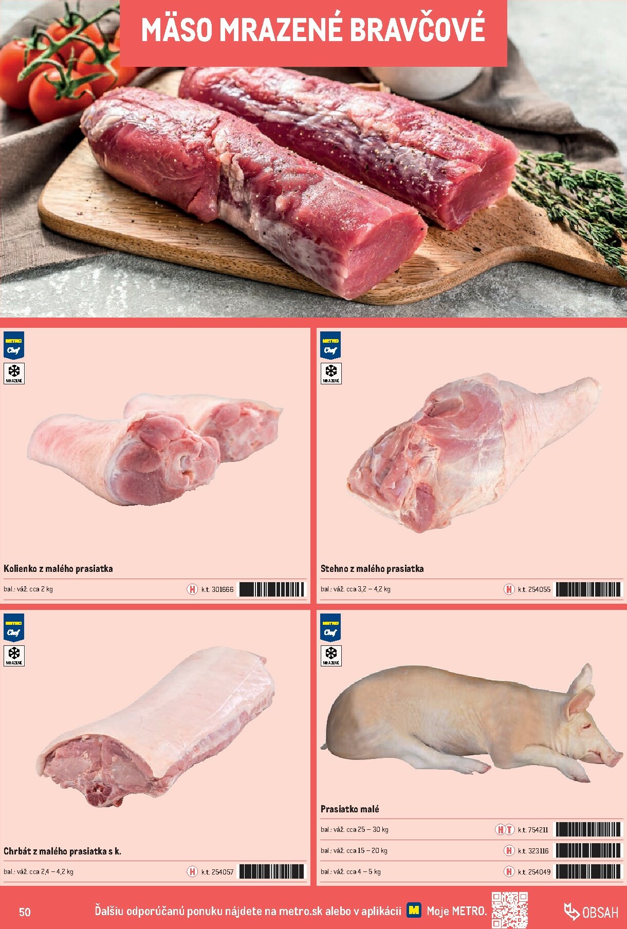 metro - Leták Metro - Katalóg vlastných značiek METRO platný od 01.10. do 31.12. - page: 50 metro - Leták Metro - Katalóg vlastných značiek METRO platný od 01.10. do 31.12. - page: 50