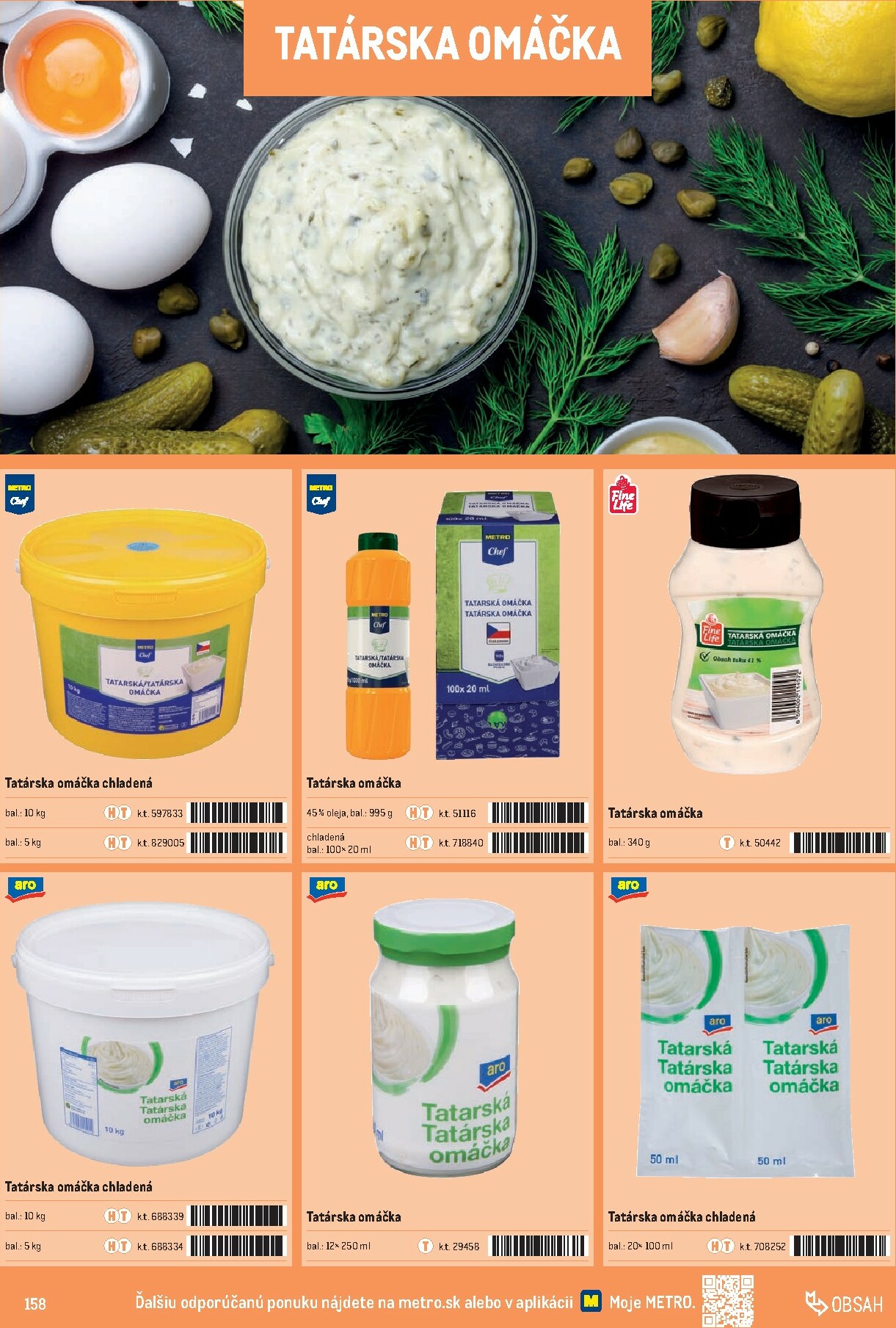 metro - Leták Metro - Katalóg vlastných značiek METRO platný od 01.10. do 31.12. - page: 158 metro - Leták Metro - Katalóg vlastných značiek METRO platný od 01.10. do 31.12. - page: 158