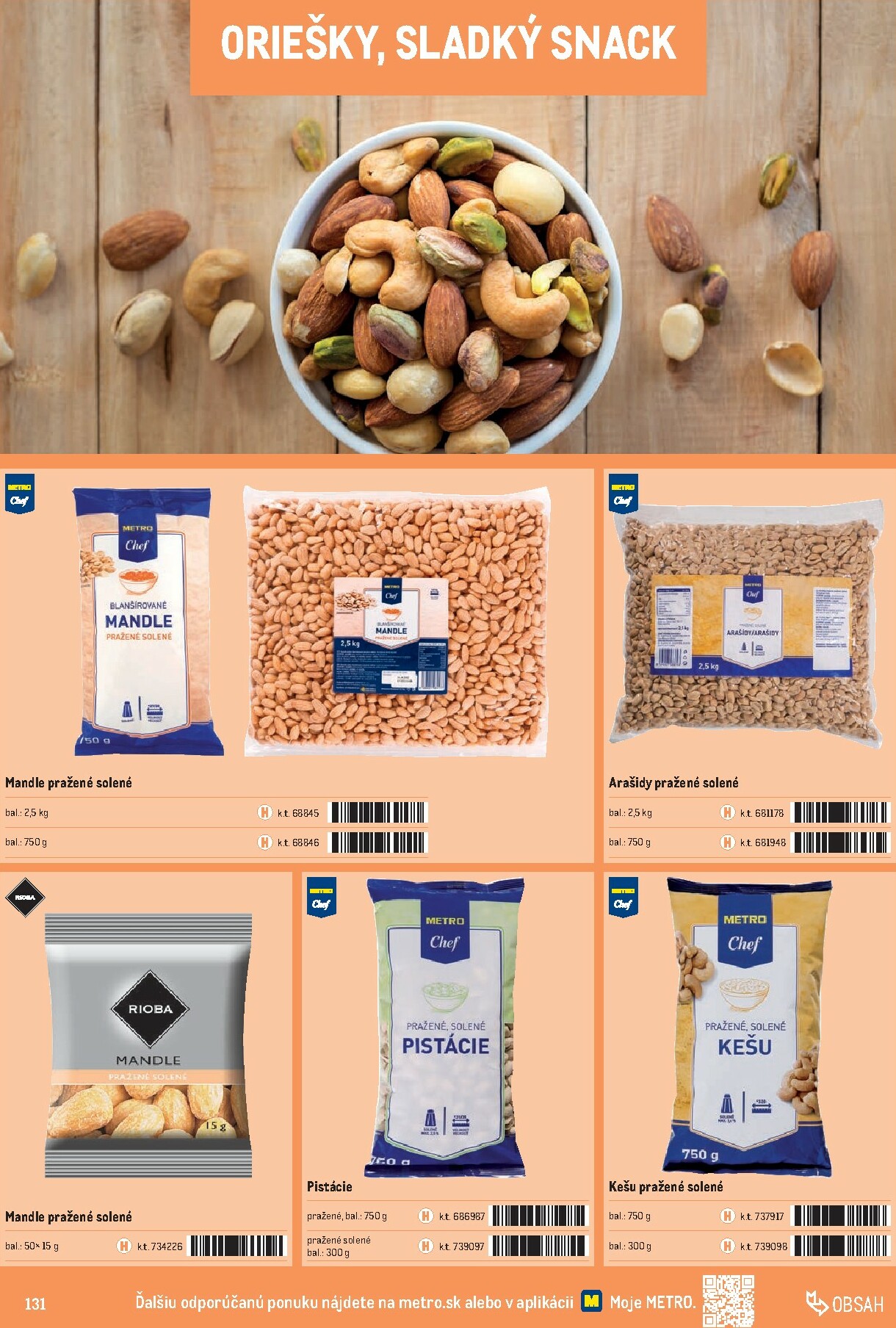 metro - Leták Metro - Katalóg vlastných značiek METRO platný od 01.10. do 31.12. - page: 131 metro - Leták Metro - Katalóg vlastných značiek METRO platný od 01.10. do 31.12. - page: 131