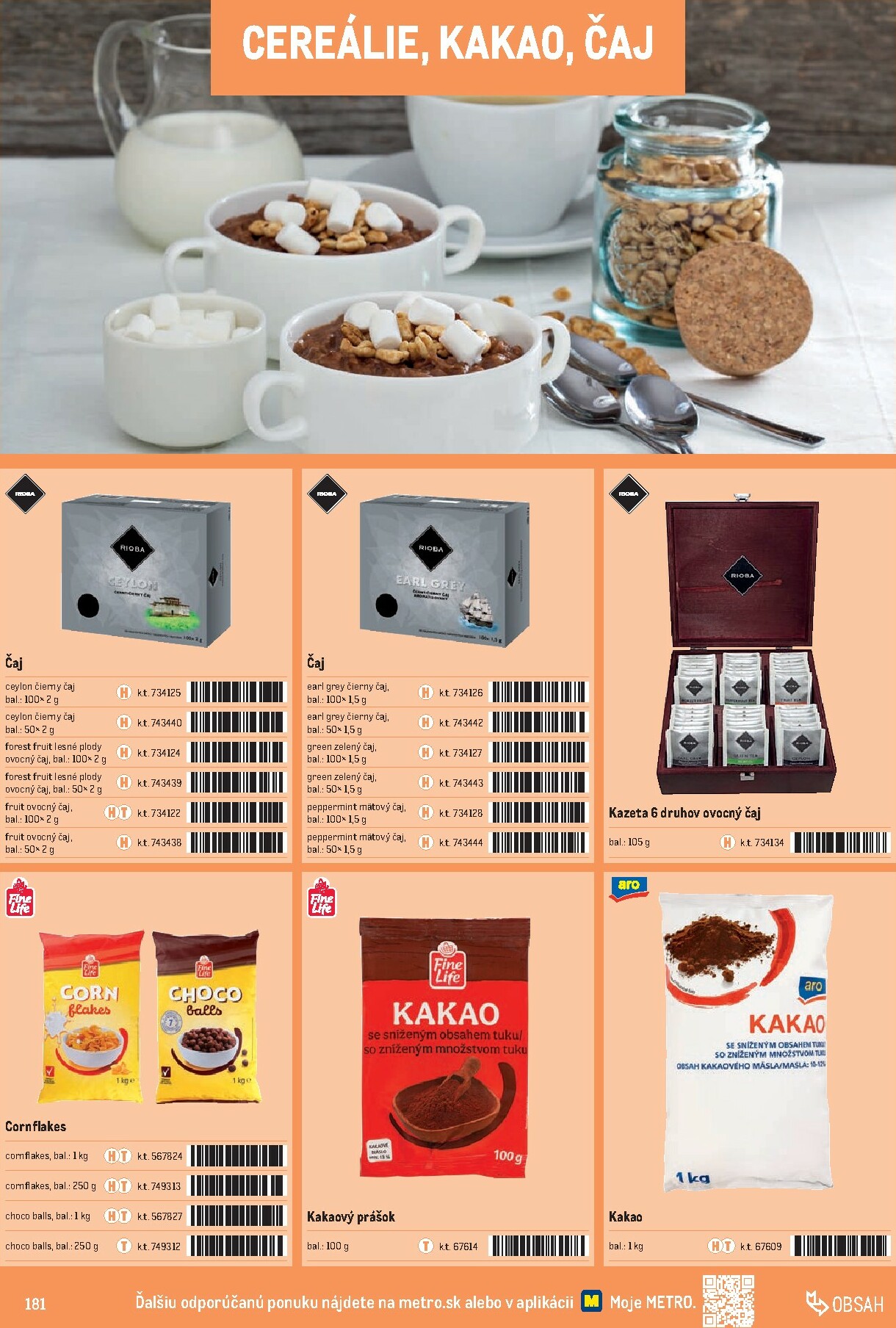 metro - Leták Metro - Katalóg vlastných značiek METRO platný od 01.10. do 31.12. - page: 181 metro - Leták Metro - Katalóg vlastných značiek METRO platný od 01.10. do 31.12. - page: 181
