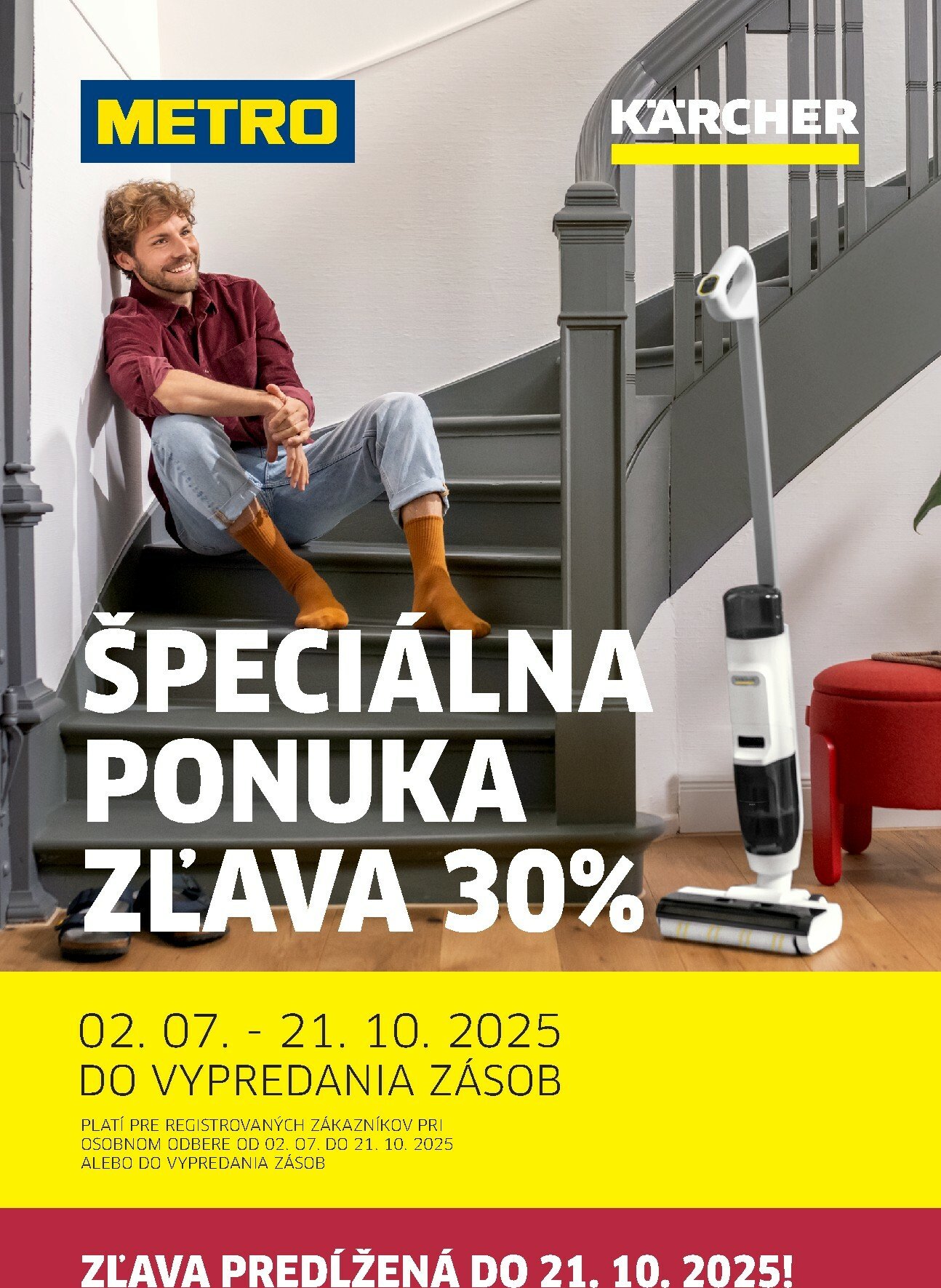 metro - Leták Metro - Kärcher zľava 30 % platný od 02.07. do 22.10.