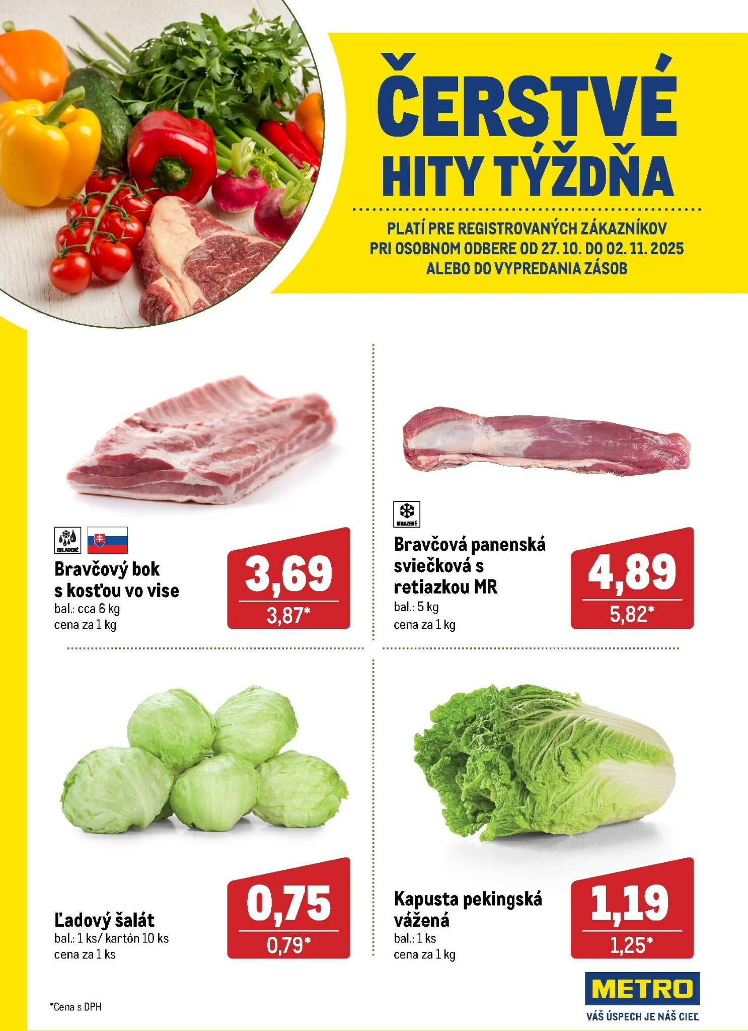 metro - Leták Metro - Čerstvé hity týždňa platný od 27.10. do 02.11.