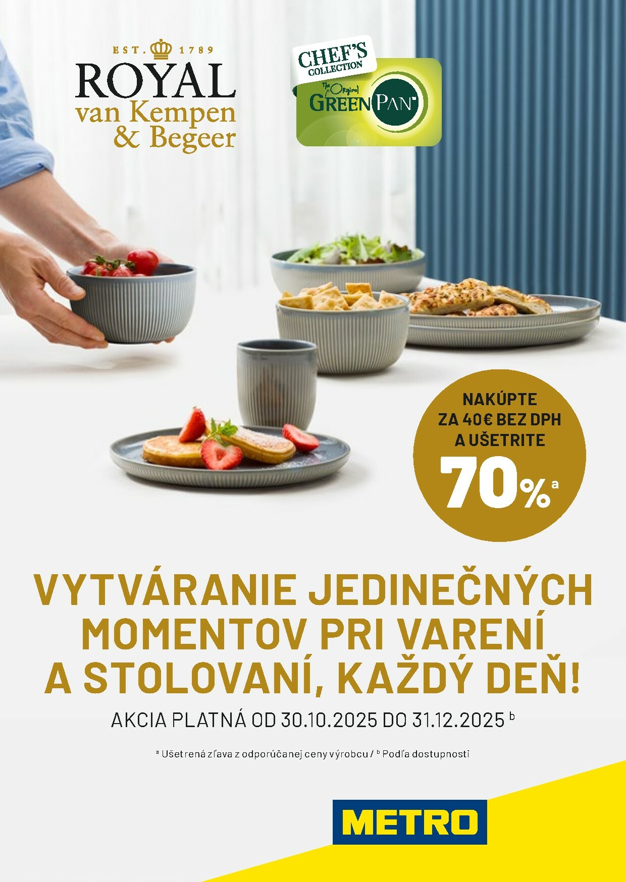 metro - Leták Metro - Royal - vernostný program platný od 22.10. do 31.12.