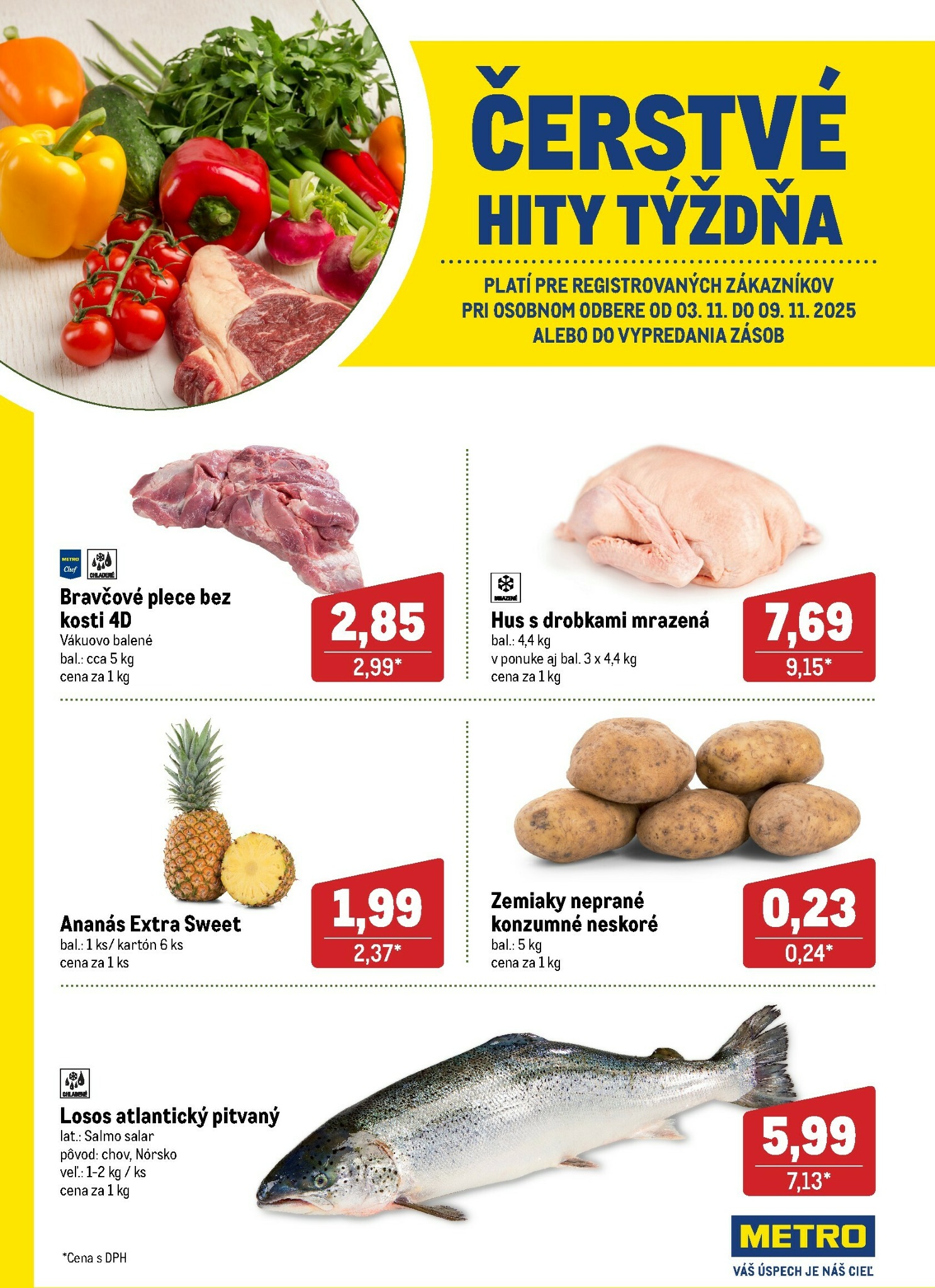 metro - Leták Metro - Čerstvé hity týždňa platný od 03.11. do 09.11.