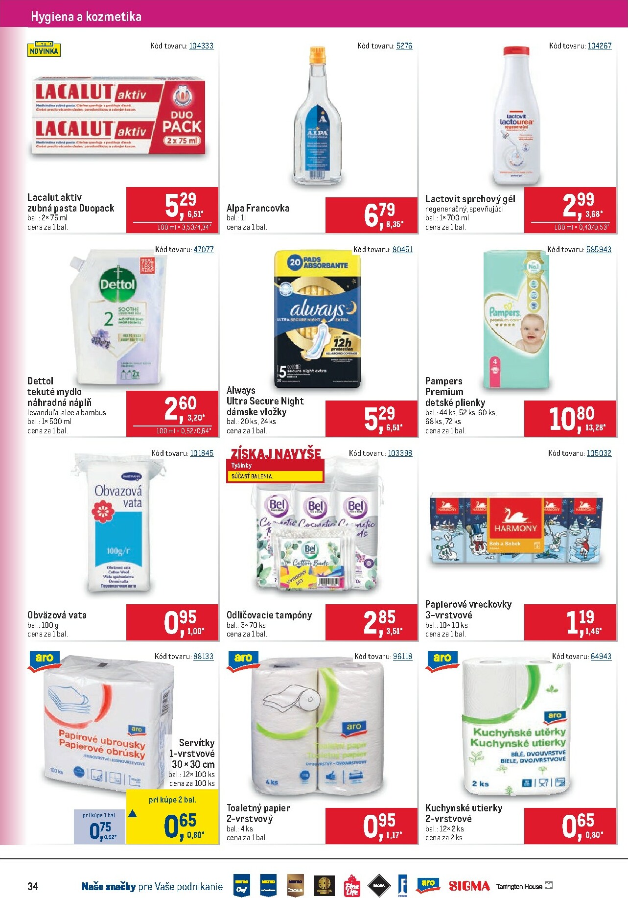 metro - Leták Metro - Maloobchod platný od 19.11. do 09.12. - page: 34