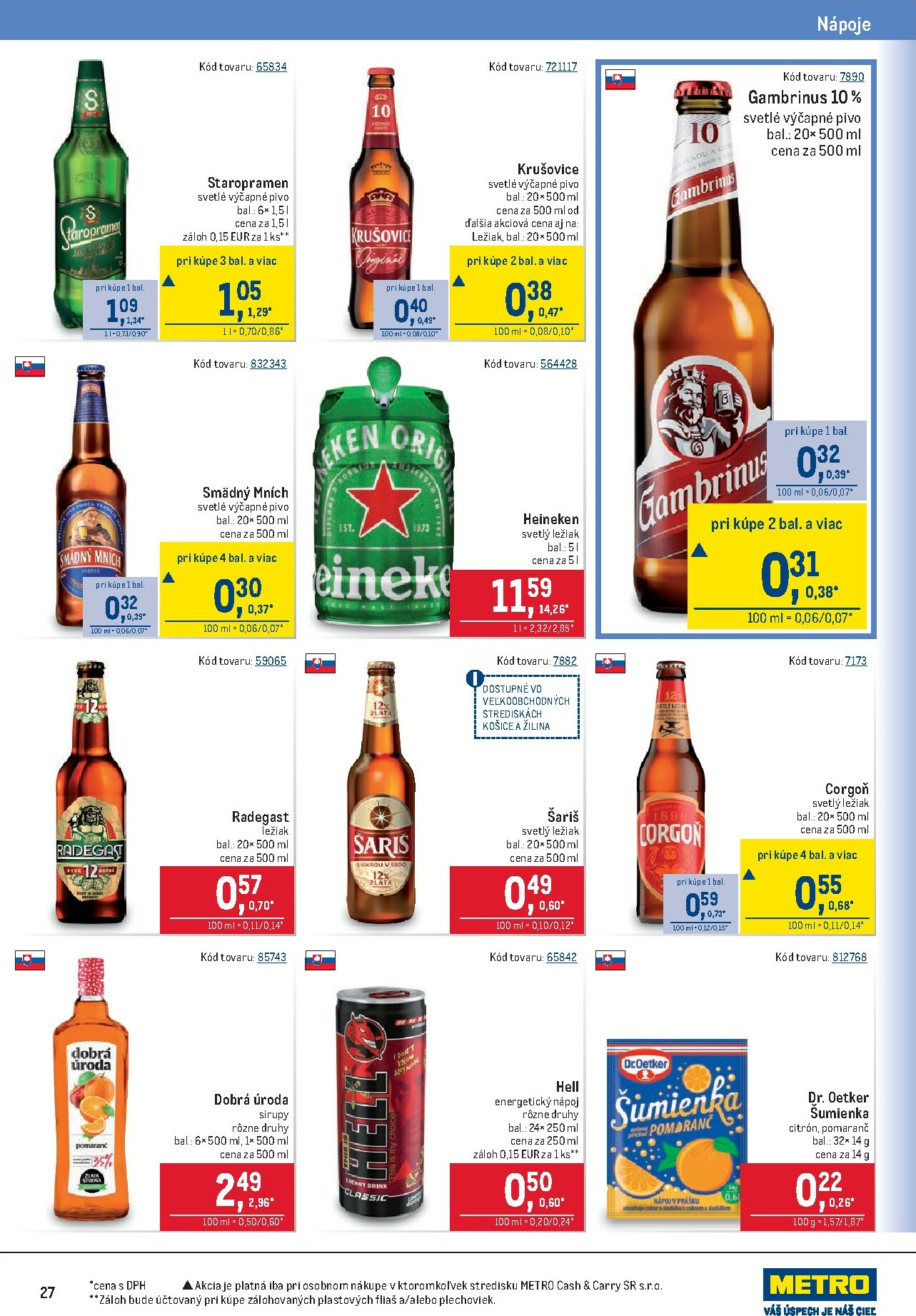 metro - Leták Metro - Maloobchod platný od 19.11. do 09.12. - page: 27