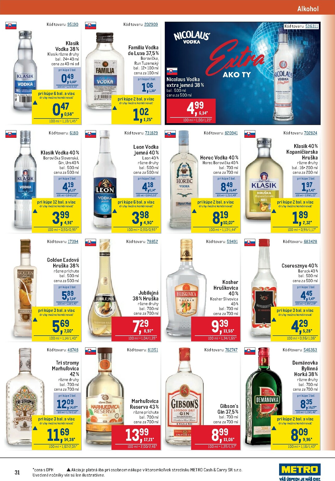 metro - Leták Metro - Maloobchod platný od 19.11. do 09.12. - page: 31
