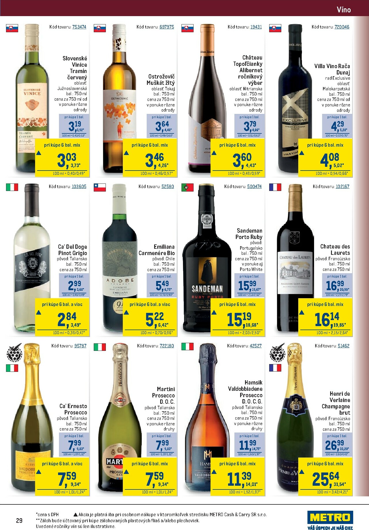metro - Leták Metro - Maloobchod platný od 19.11. do 09.12. - page: 29