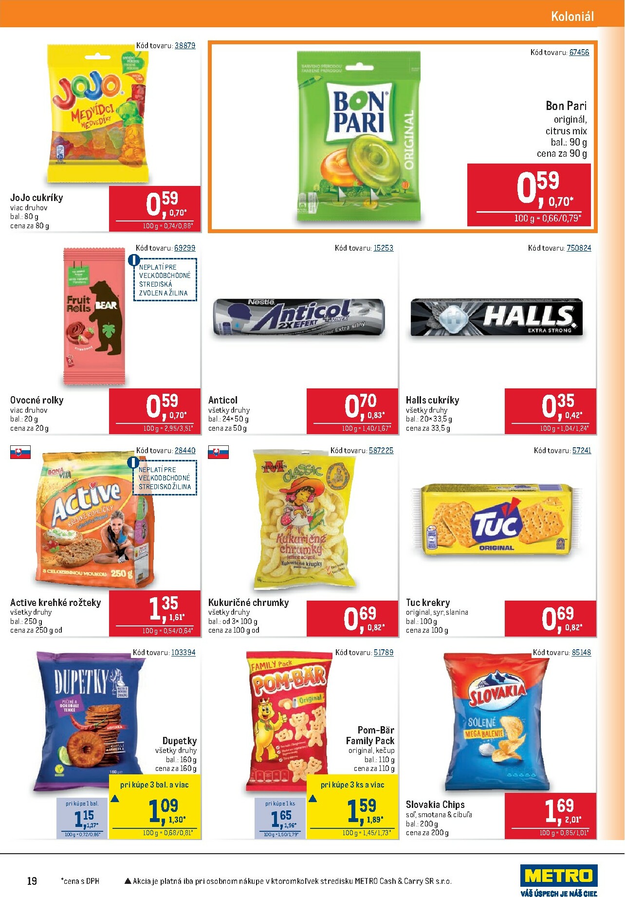 metro - Leták Metro - Maloobchod platný od 19.11. do 09.12. - page: 19