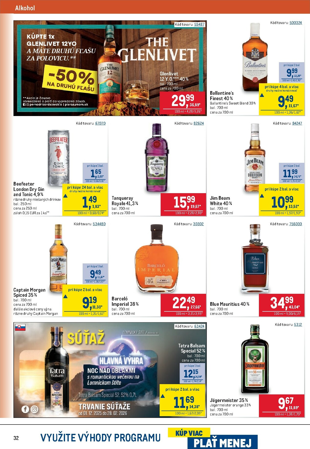 metro - Leták Metro - Maloobchod platný od 19.11. do 09.12. - page: 32