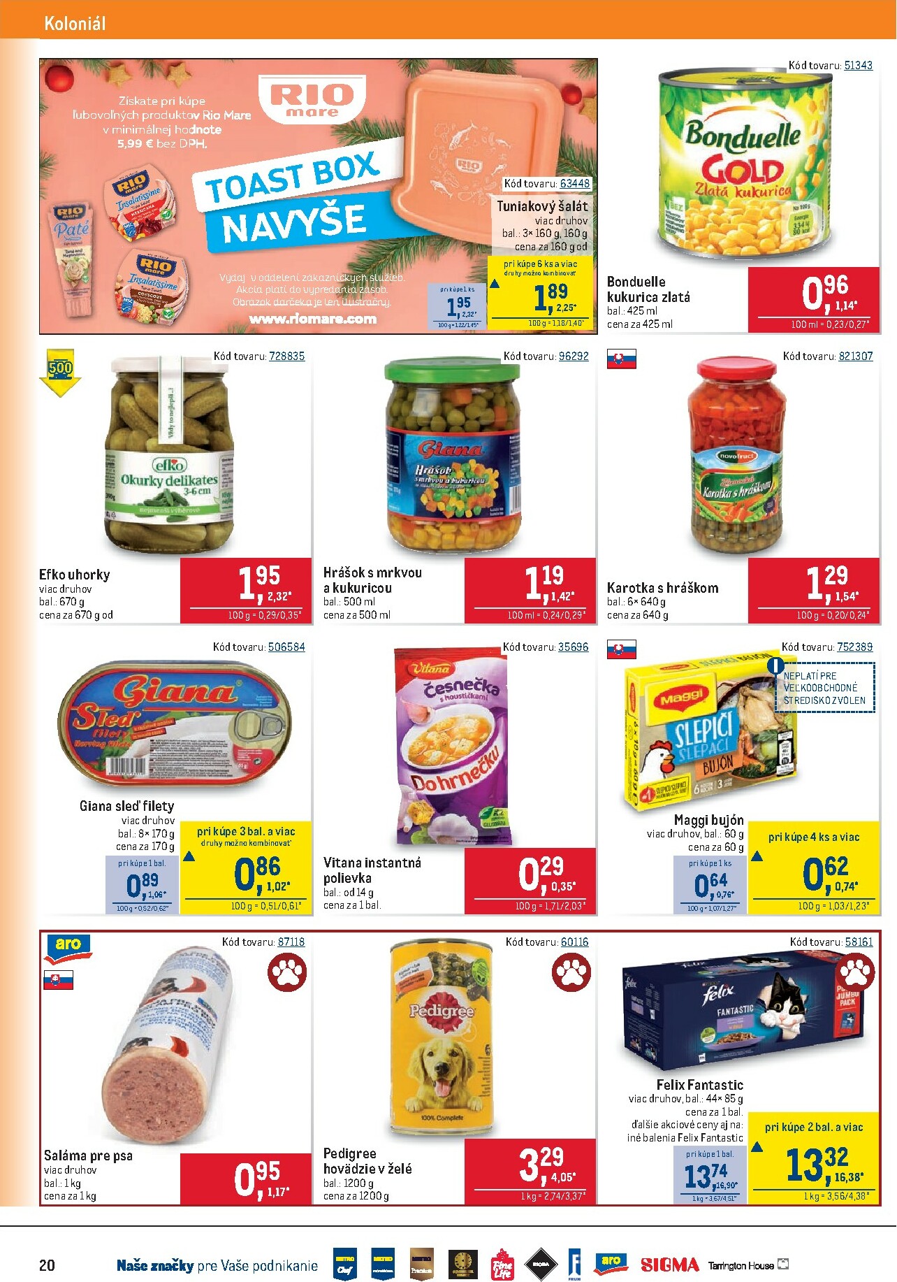 metro - Leták Metro - Maloobchod platný od 19.11. do 09.12. - page: 20