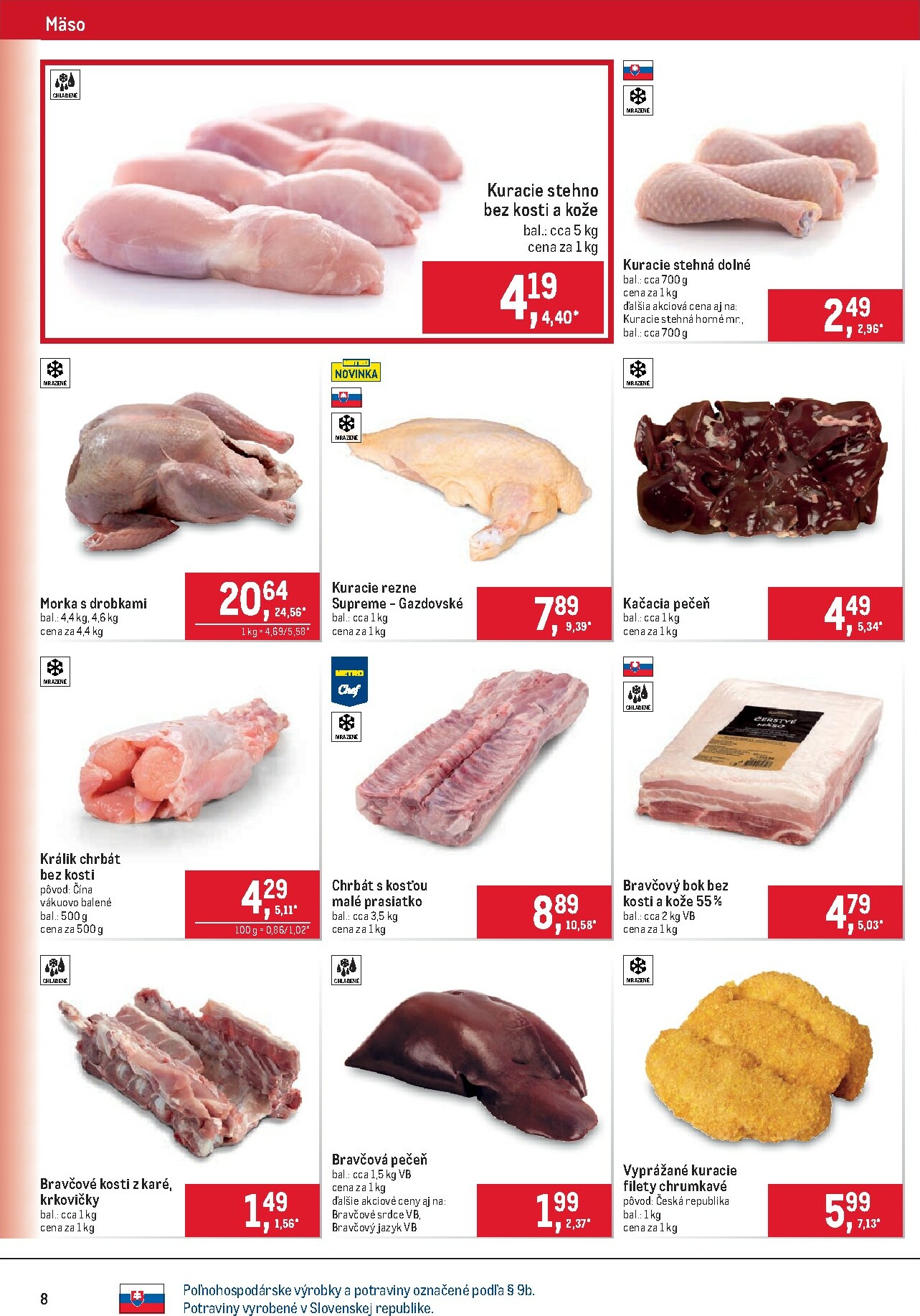 metro - Leták Metro - Maloobchod platný od 19.11. do 09.12. - page: 8