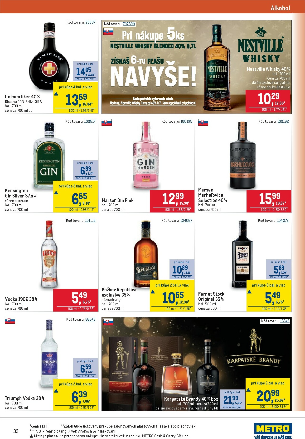 metro - Leták Metro - Maloobchod platný od 19.11. do 09.12. - page: 33