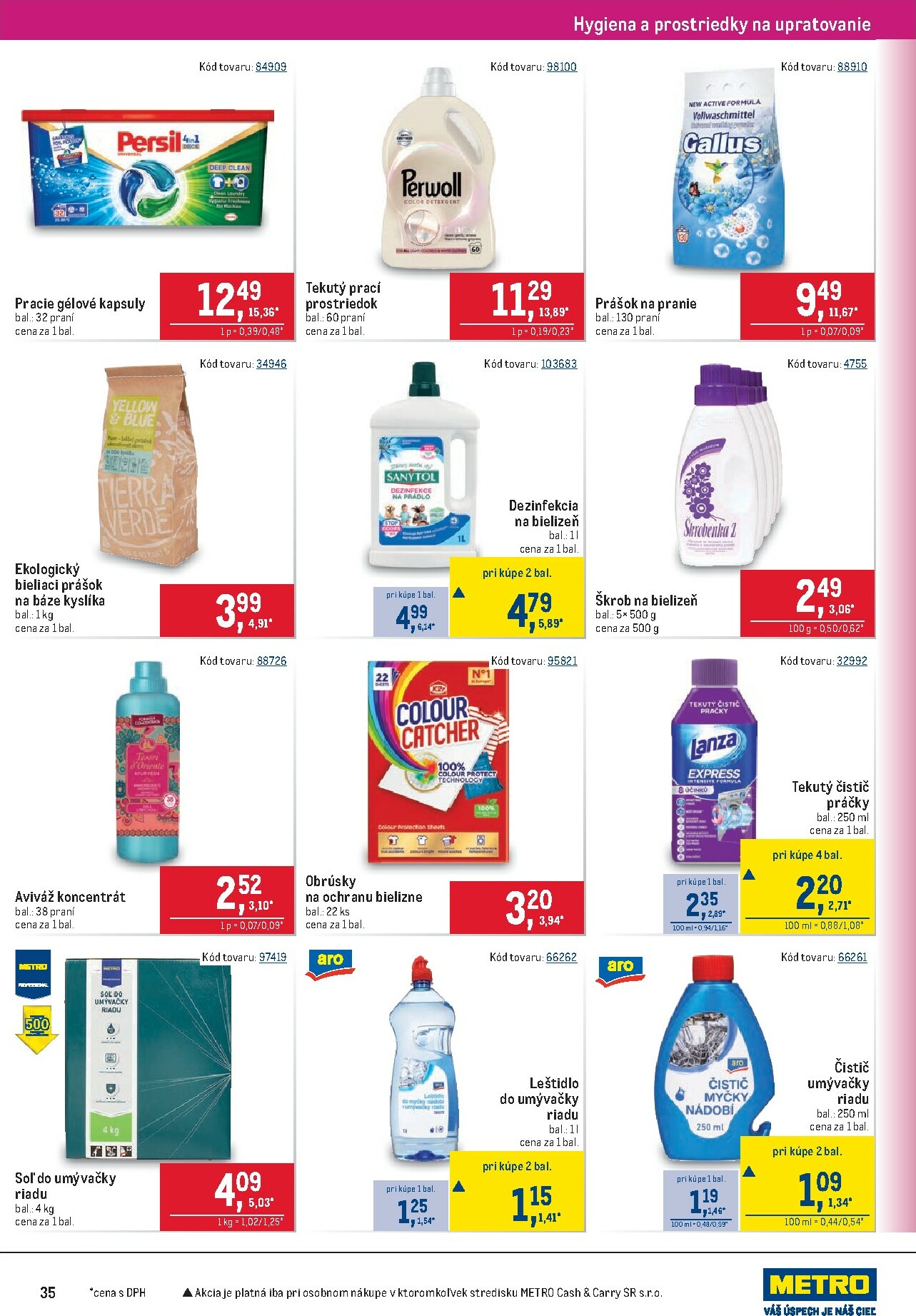 metro - Leták Metro - Maloobchod platný od 19.11. do 09.12. - page: 35