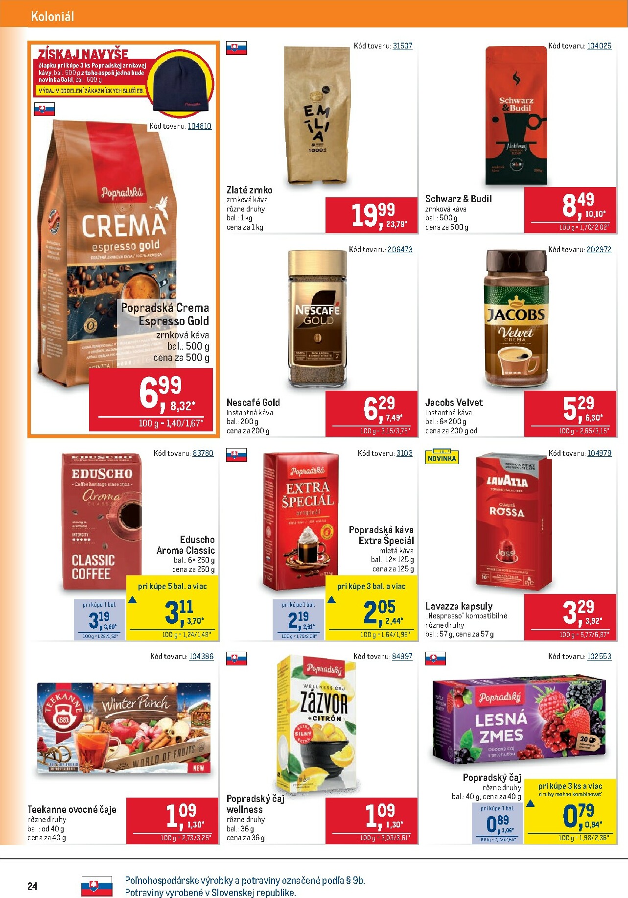 metro - Leták Metro - Maloobchod platný od 19.11. do 09.12. - page: 24