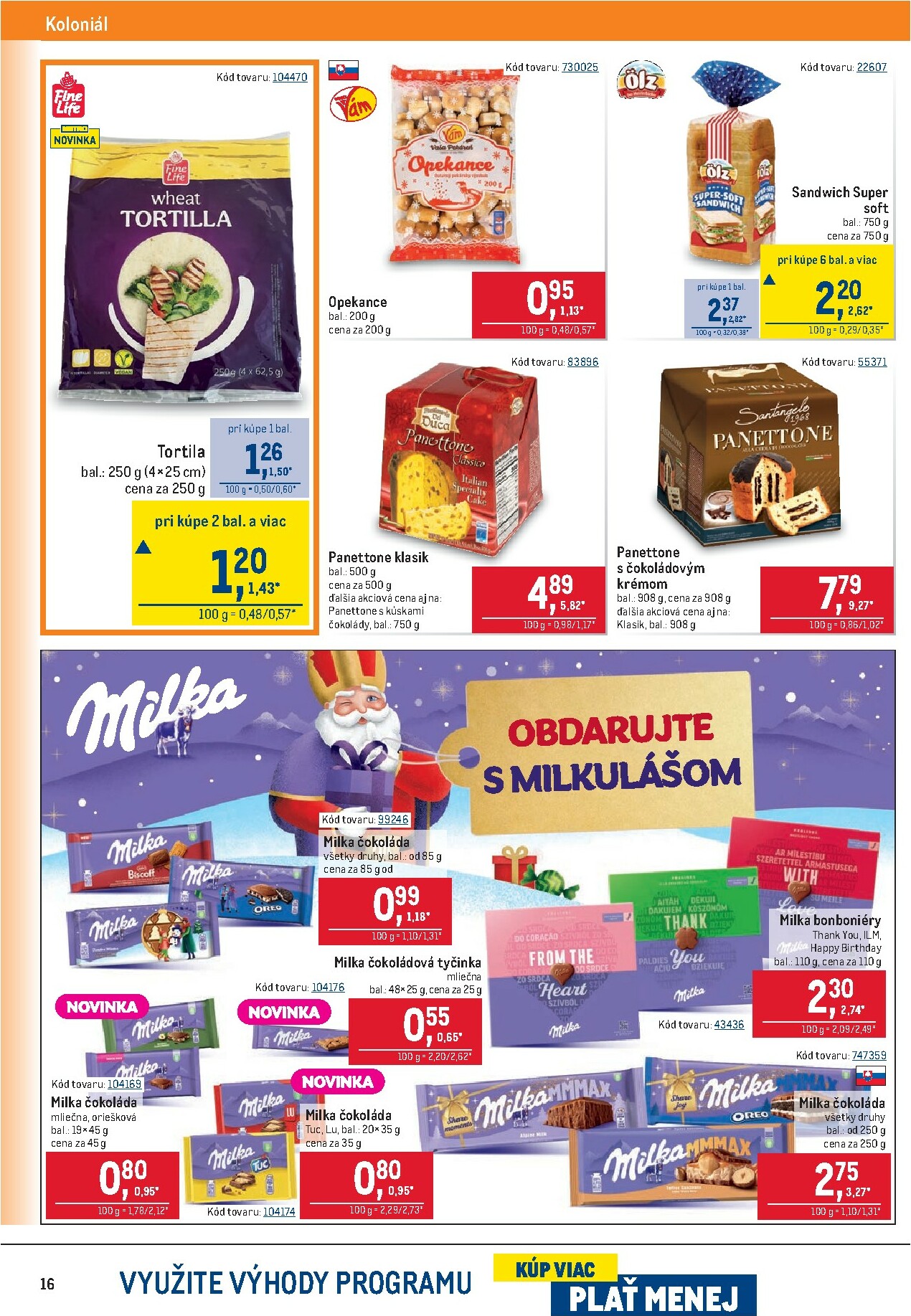 metro - Leták Metro - Maloobchod platný od 19.11. do 09.12. - page: 16