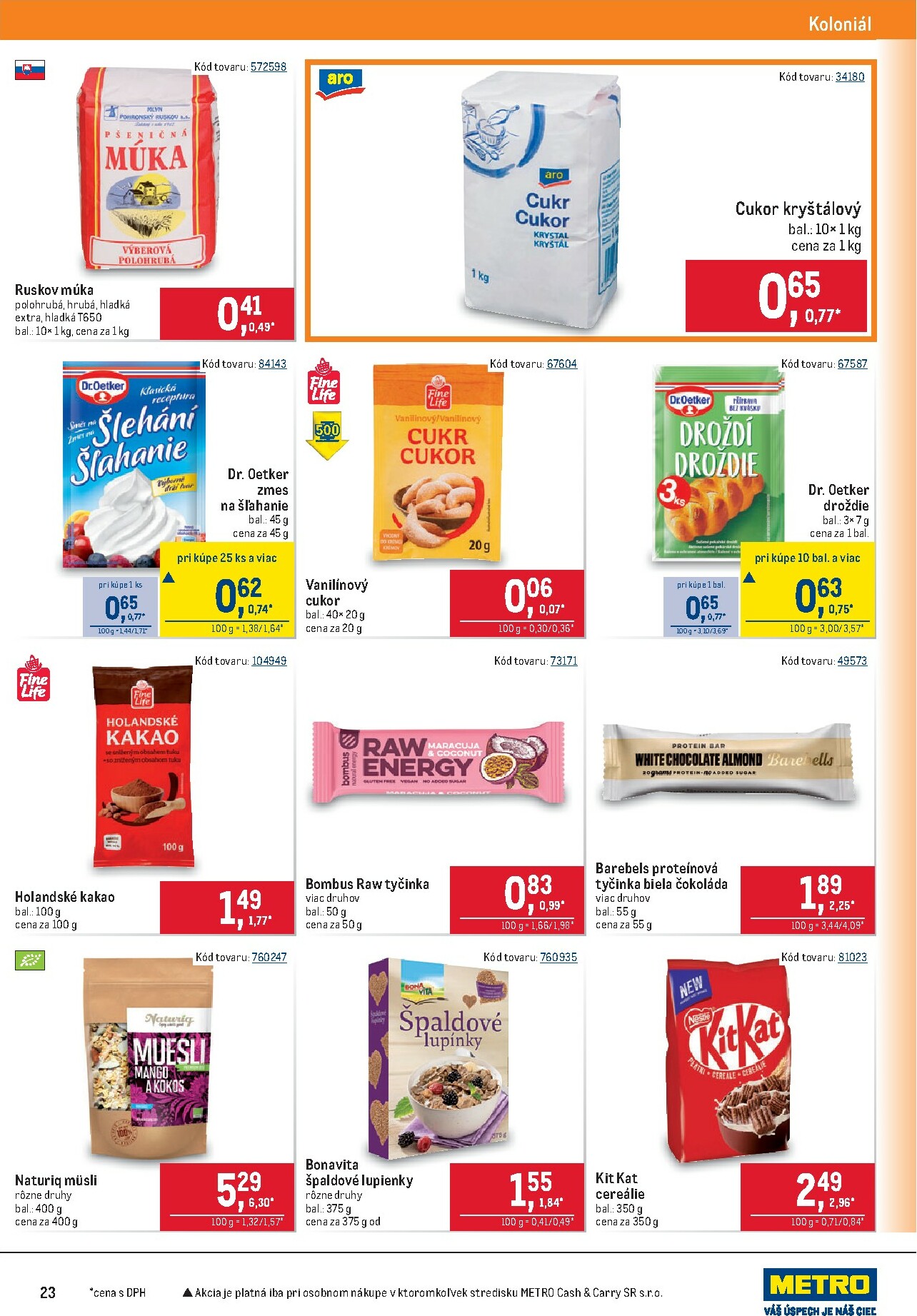 metro - Leták Metro - Maloobchod platný od 19.11. do 09.12. - page: 23