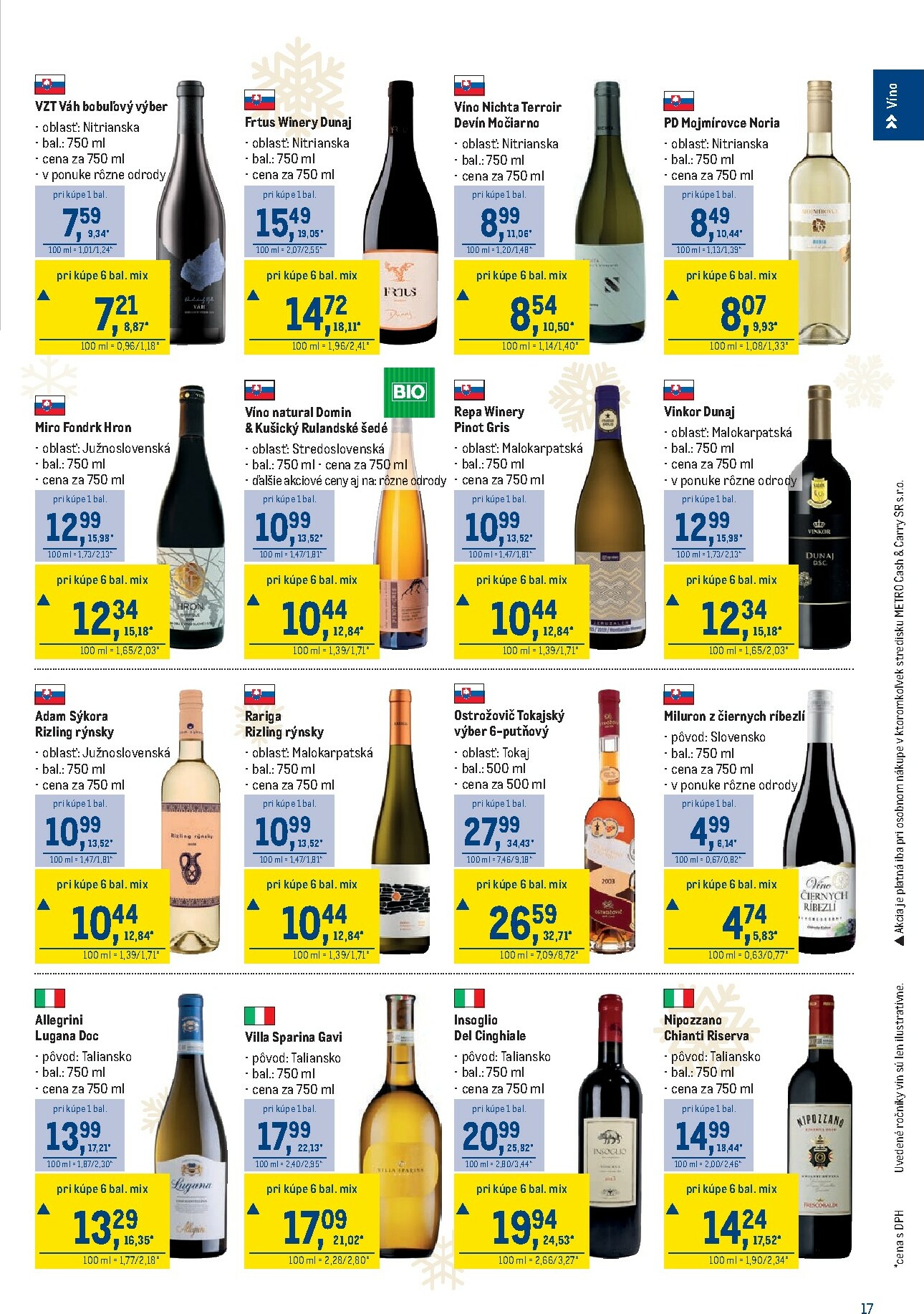 metro - Leták Metro - Sviatočné delikatesy platný od 19.11. do 31.12. - page: 17