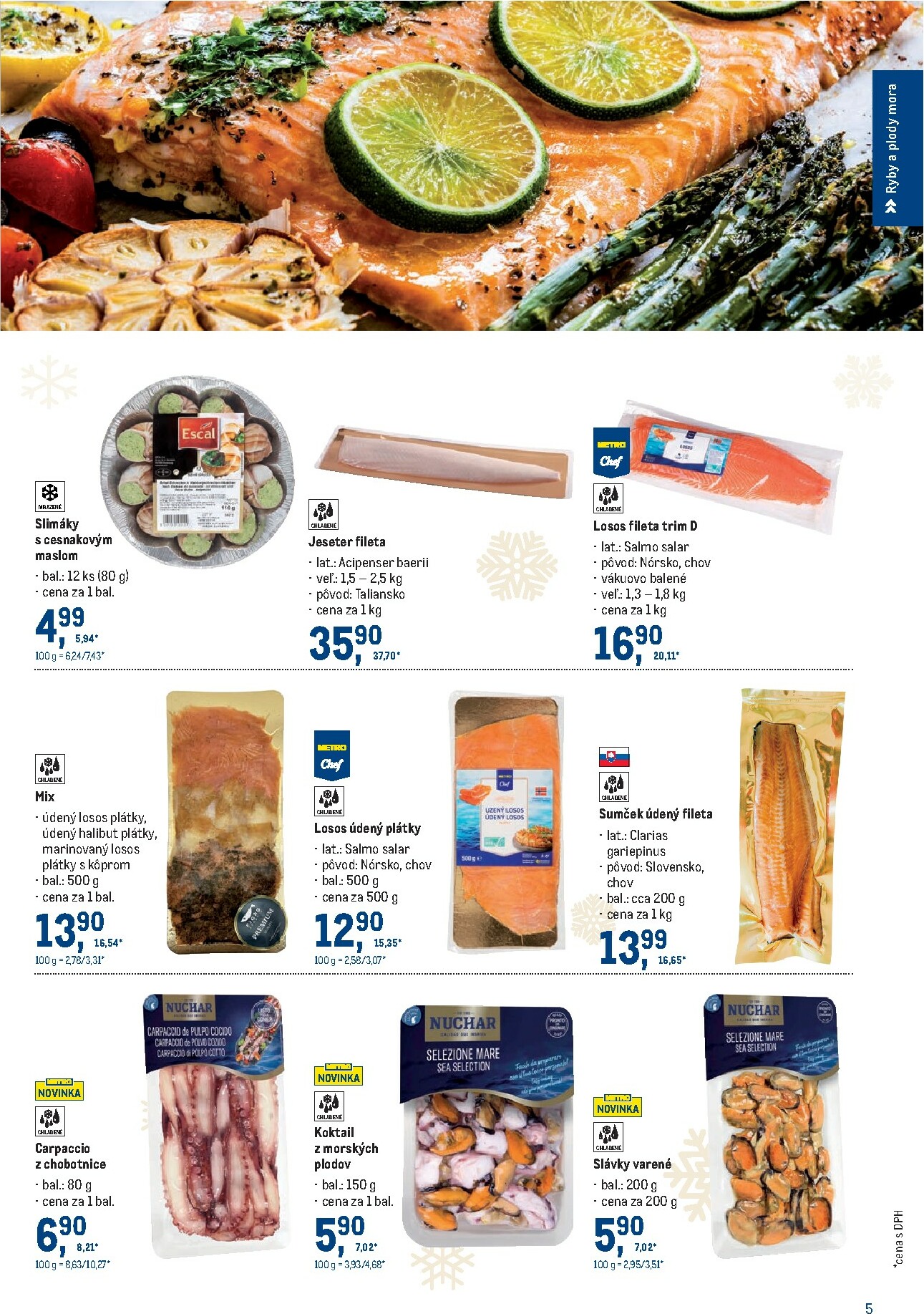 metro - Leták Metro - Sviatočné delikatesy platný od 19.11. do 31.12. - page: 5