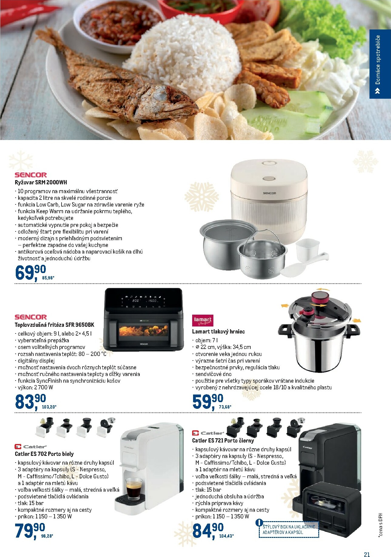 metro - Leták Metro - Sviatočné delikatesy platný od 19.11. do 31.12. - page: 21