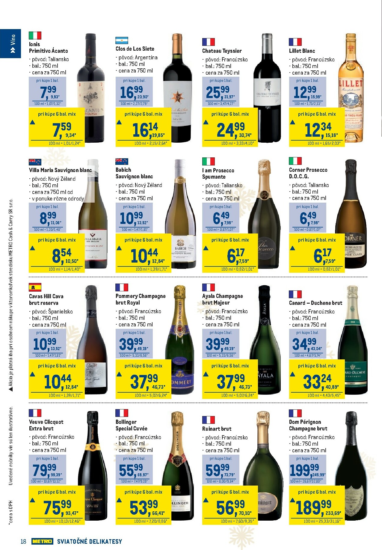 metro - Leták Metro - Sviatočné delikatesy platný od 19.11. do 31.12. - page: 18