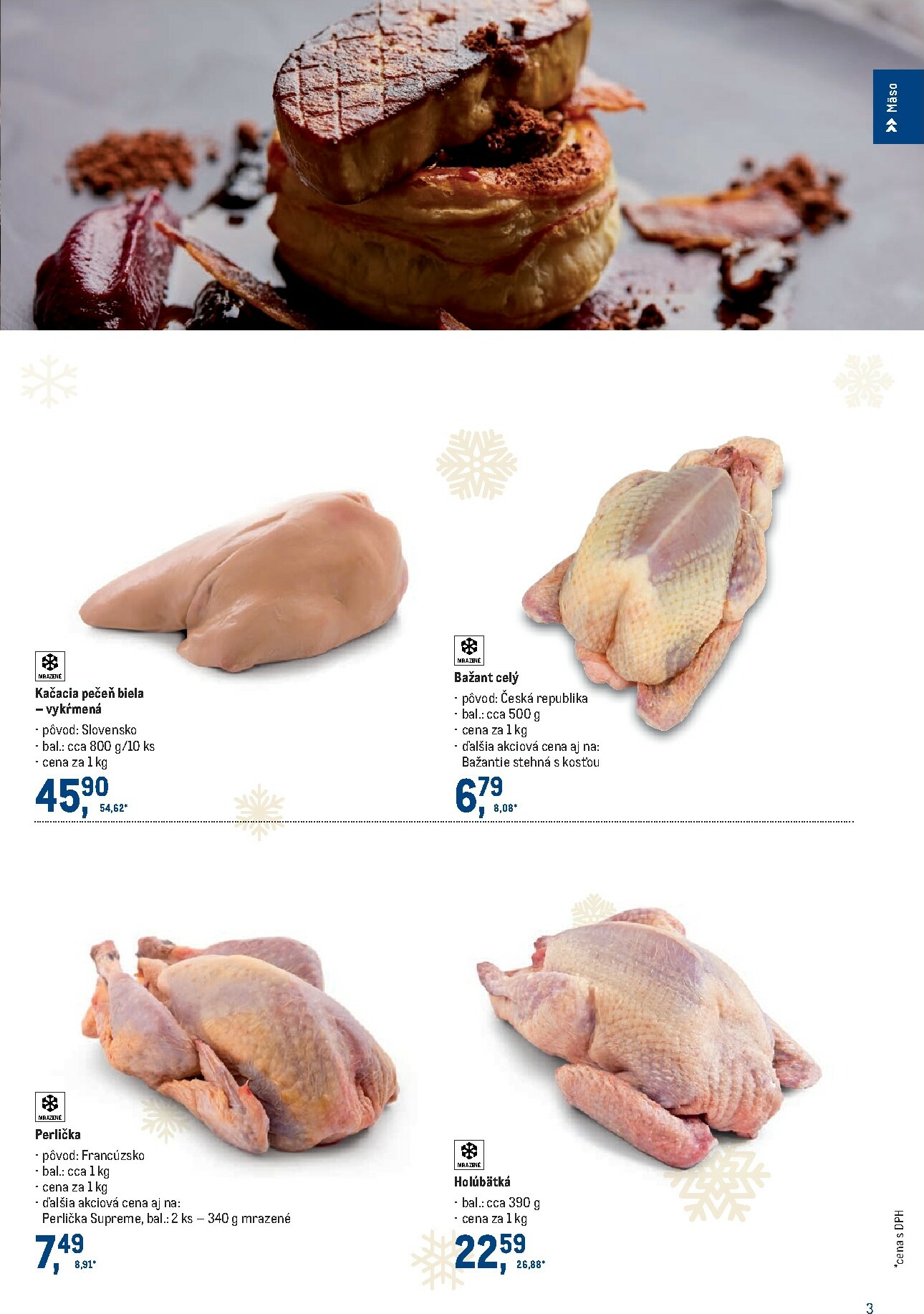 metro - Leták Metro - Sviatočné delikatesy platný od 19.11. do 31.12. - page: 3