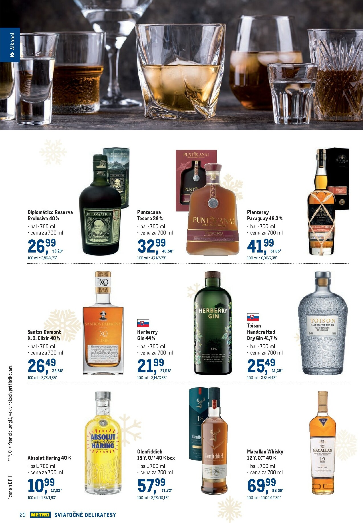 metro - Leták Metro - Sviatočné delikatesy platný od 19.11. do 31.12. - page: 20
