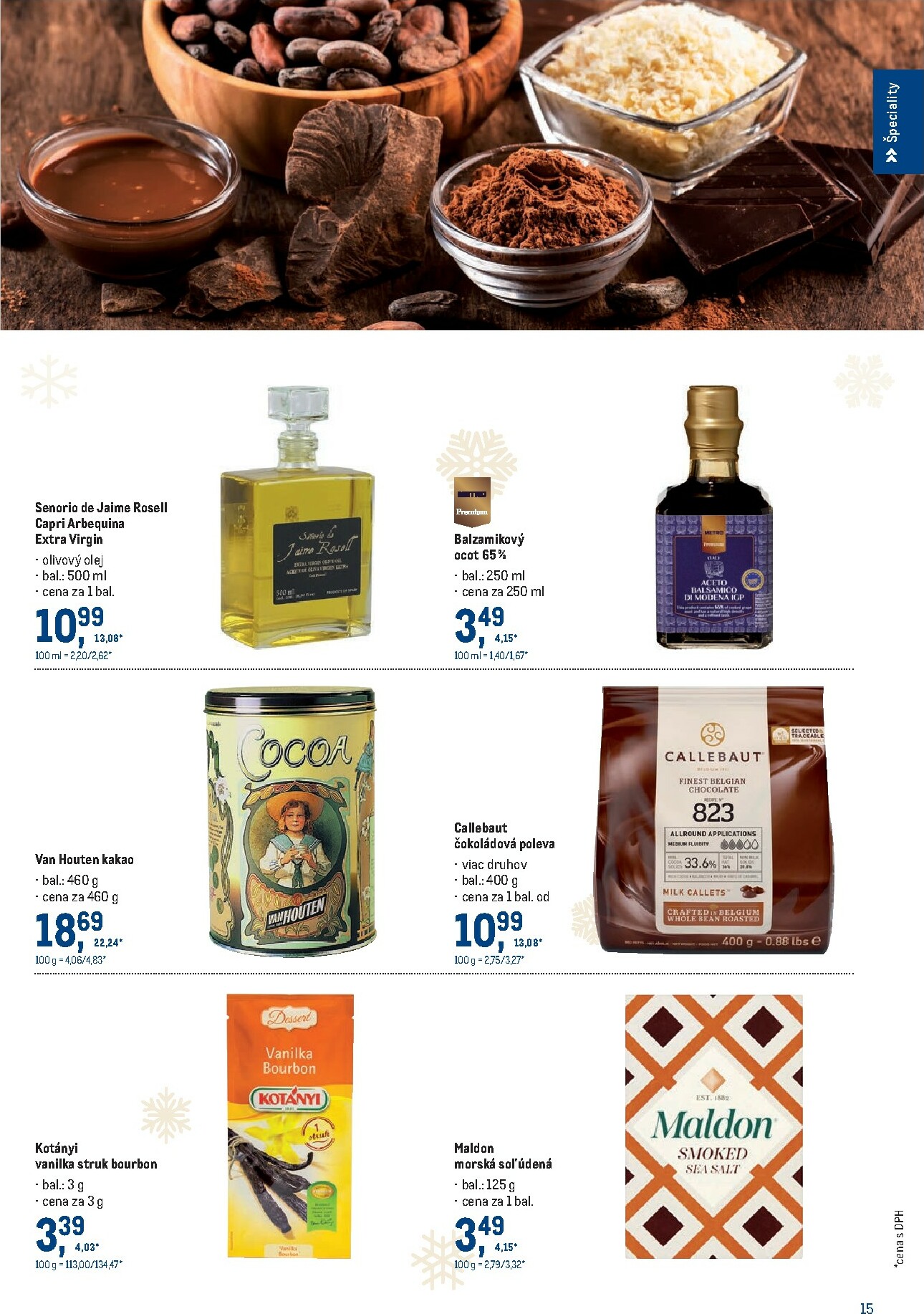 metro - Leták Metro - Sviatočné delikatesy platný od 19.11. do 31.12. - page: 15