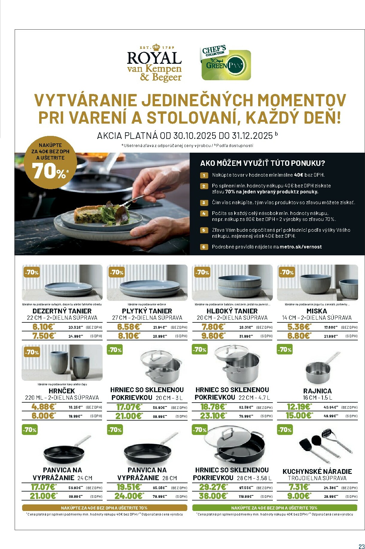 metro - Leták Metro - Sviatočné delikatesy platný od 19.11. do 31.12. - page: 23