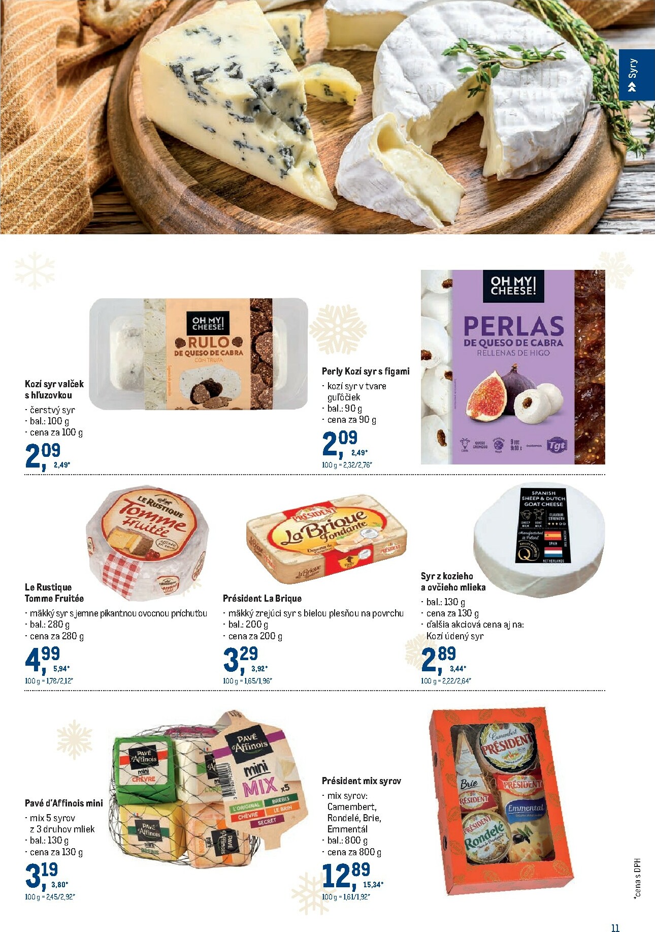 metro - Leták Metro - Sviatočné delikatesy platný od 19.11. do 31.12. - page: 11