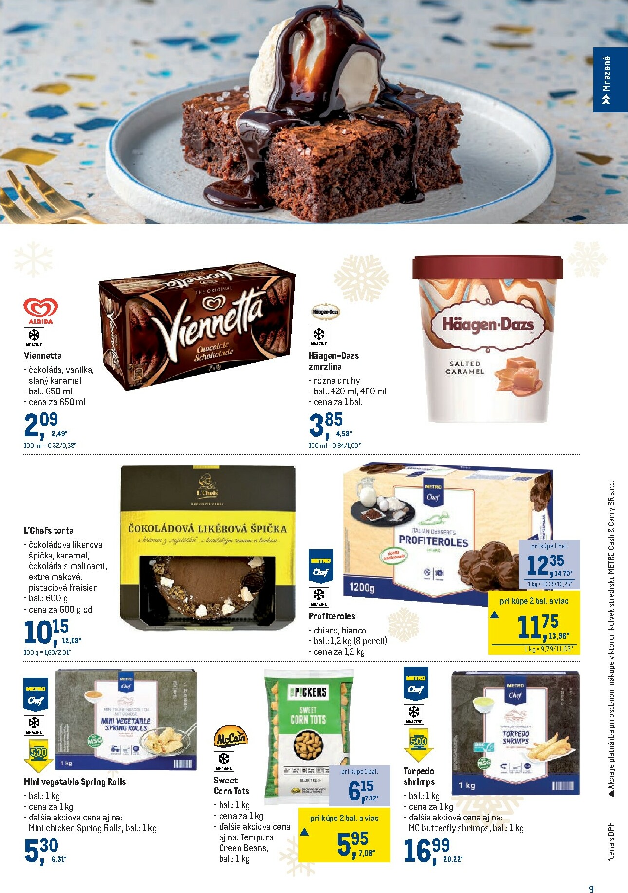 metro - Leták Metro - Sviatočné delikatesy platný od 19.11. do 31.12. - page: 9