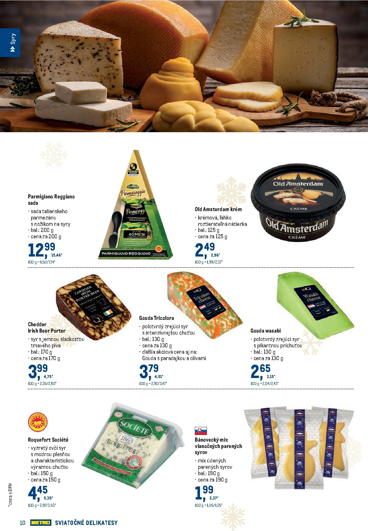 metro - Leták Metro - Sviatočné delikatesy platný od 19.11. do 31.12. - page: 10