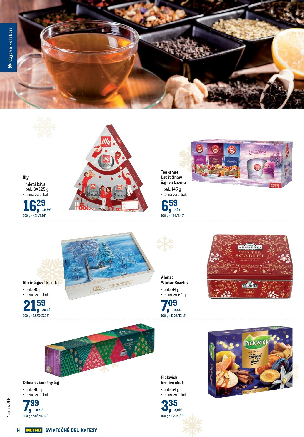 metro - Leták Metro - Sviatočné delikatesy platný od 19.11. do 31.12. - page: 14