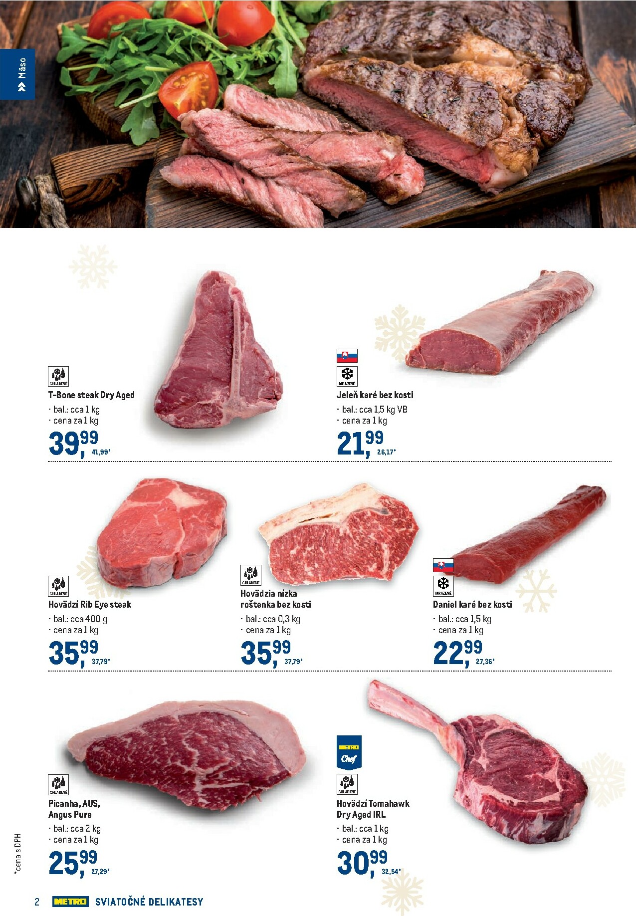 metro - Leták Metro - Sviatočné delikatesy platný od 19.11. do 31.12. - page: 2