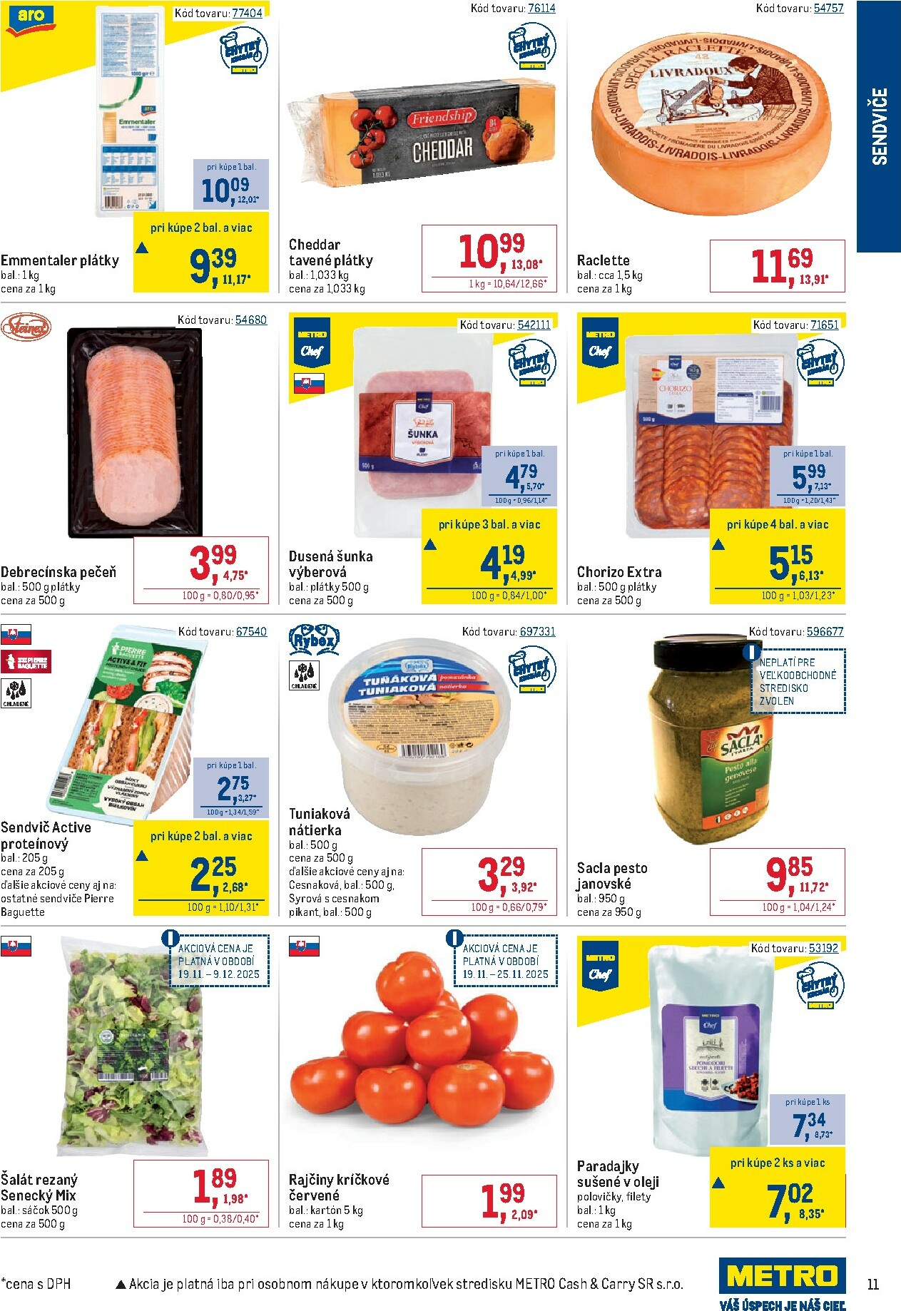 metro - Leták Metro - Fast Food platný od 19.11. do 31.12. - page: 11